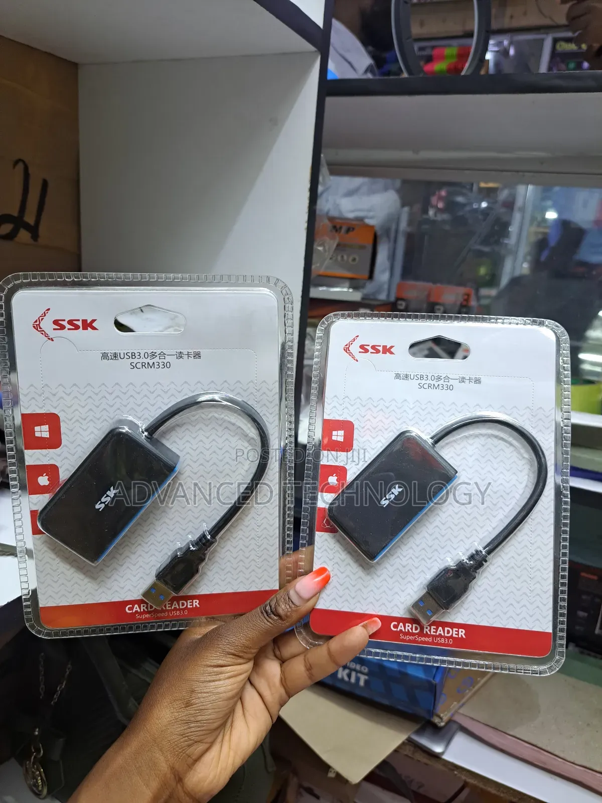 SSK Scrm330 Usb3.0 Card Reader Support Sd/Tf/Cf Card