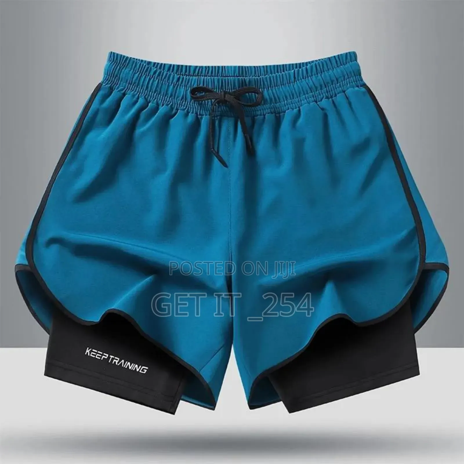 Unisex 2 In 1gym Shorts