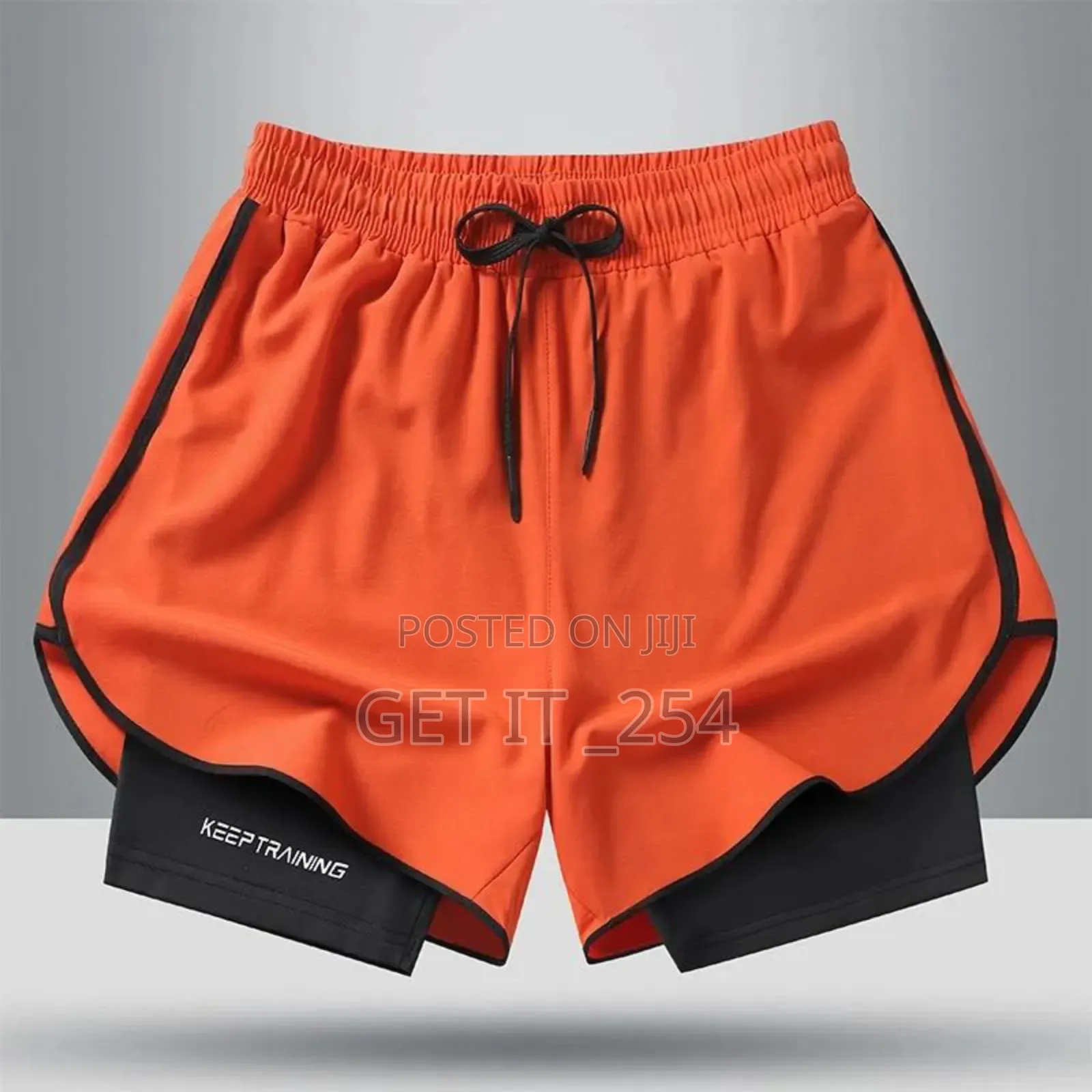 Unisex 2 In 1gym Shorts