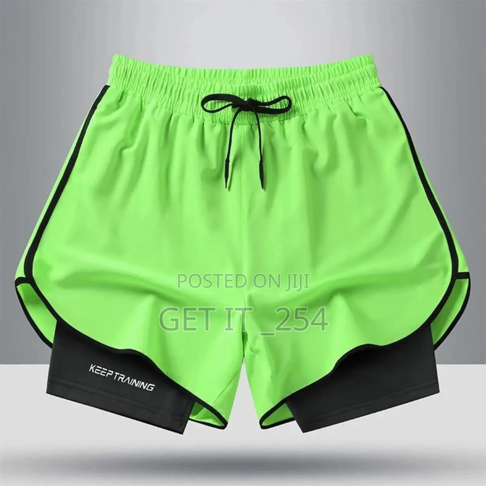 Unisex 2 In 1gym Shorts