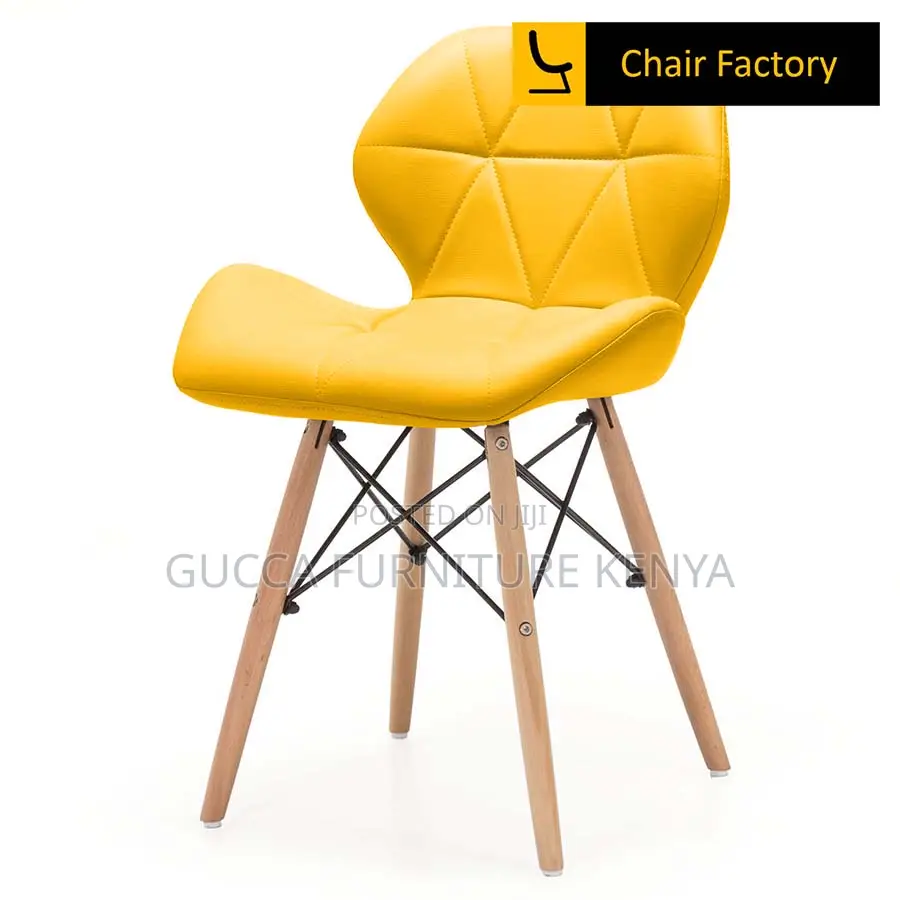 Home Chairs: Comfortable Tufted Cafeteria /Dining Chair