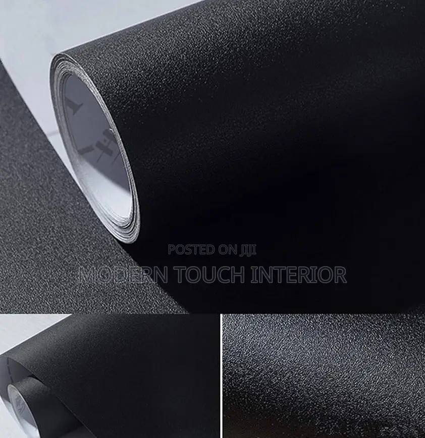 Plain Black Contact Wallpaper