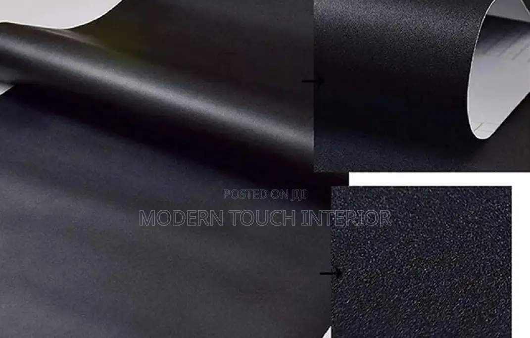 Waterproof Black Contact Wallpaper