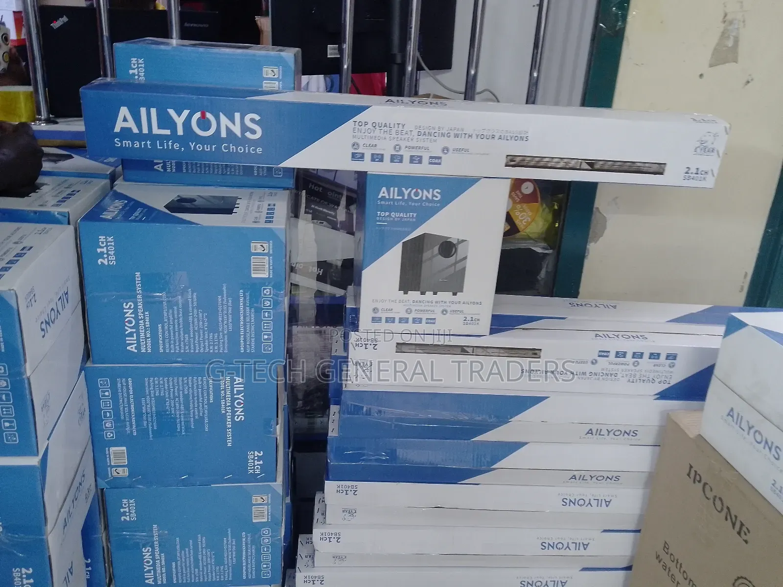 Ailyons Soundbar 2.1ch Multimedia Speaker