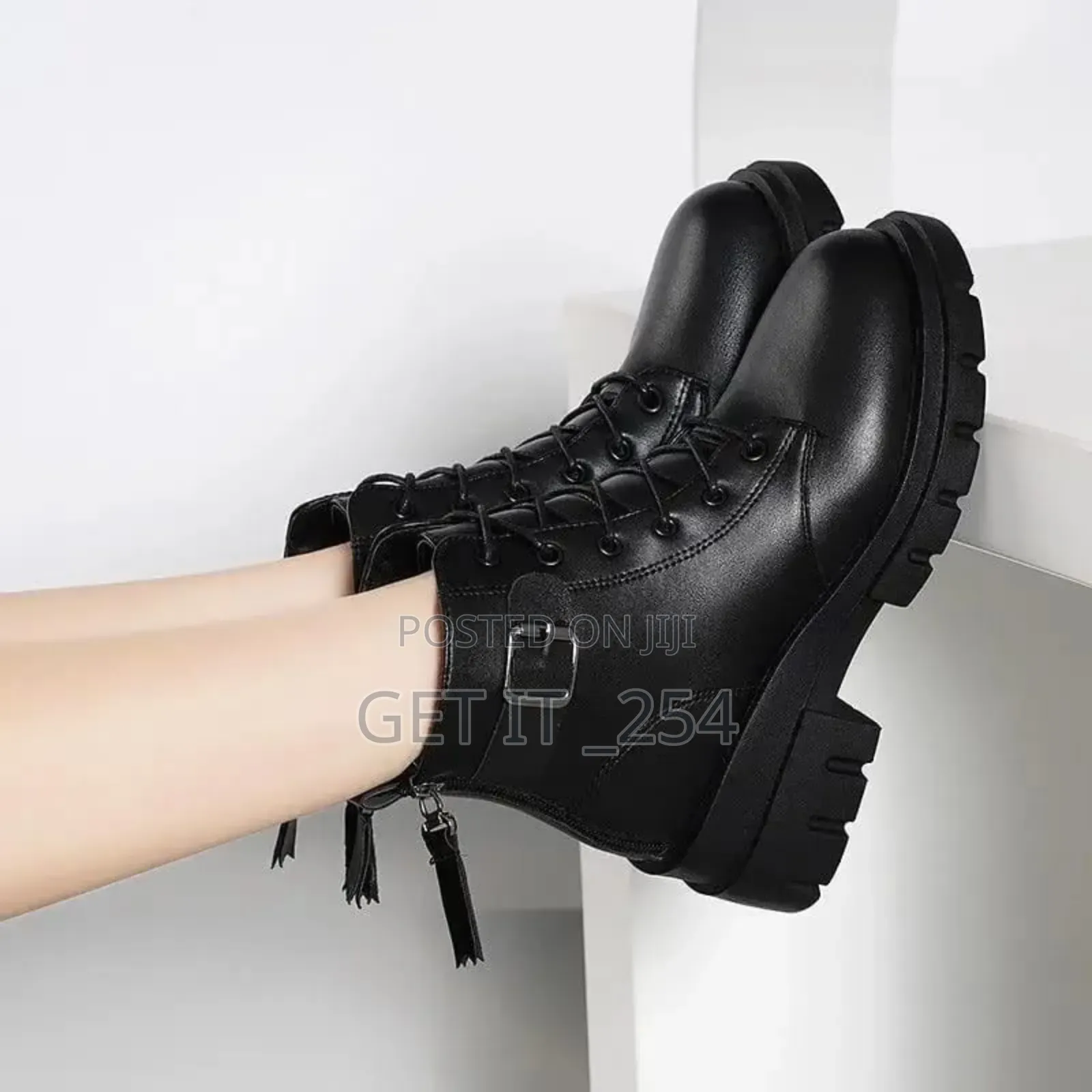Double Back Zip Boots
