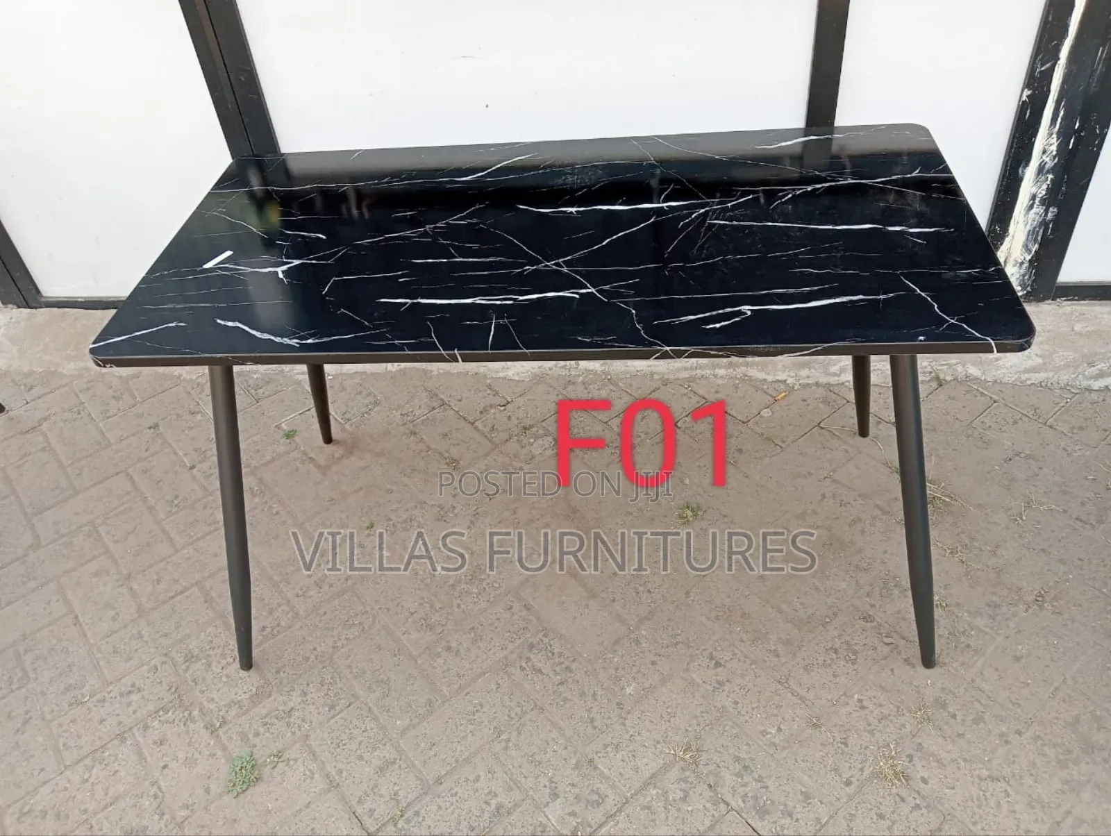 Rectangular Black Eames Table