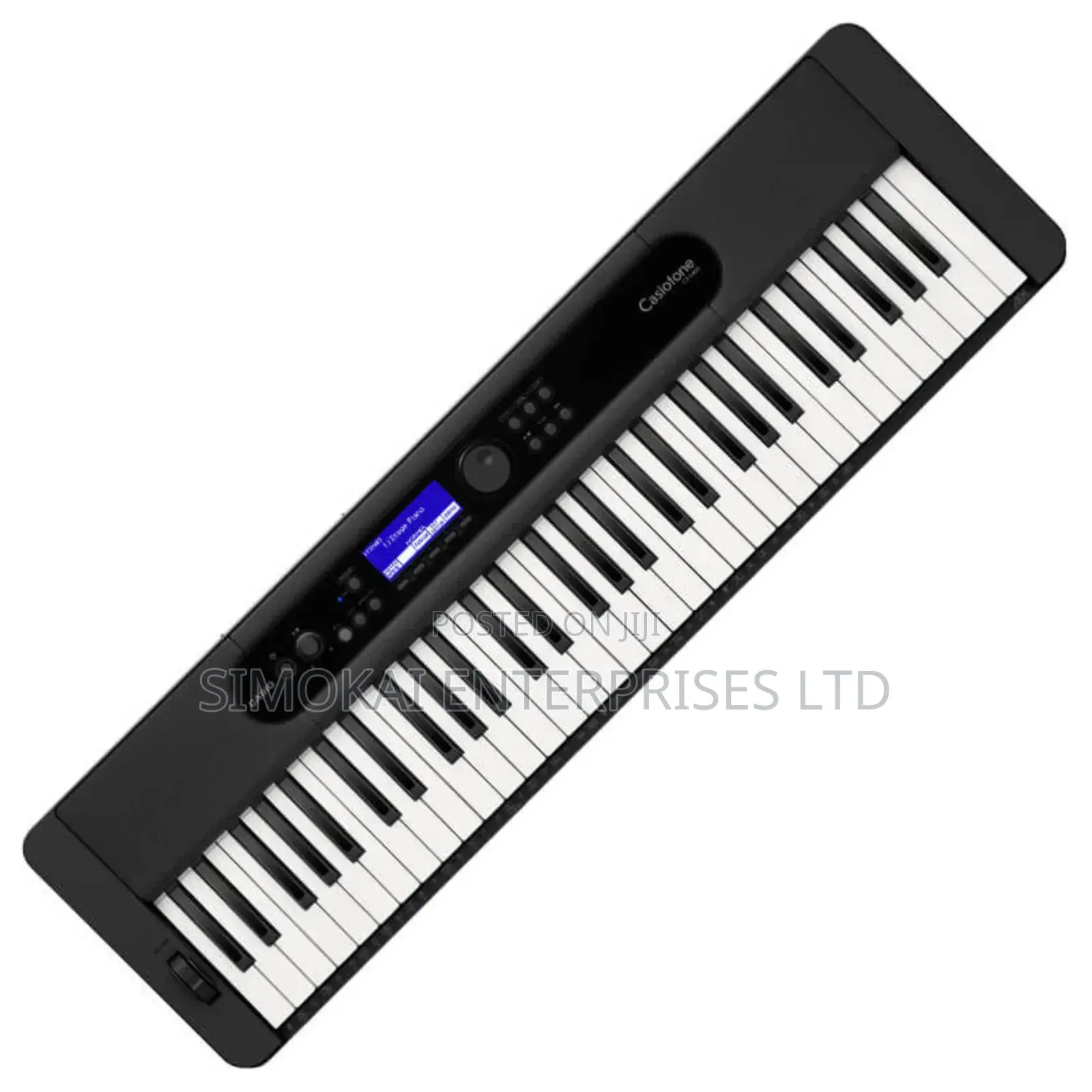 Casio CT-S400 61-Key Ultra-Portable Keyboard – Black