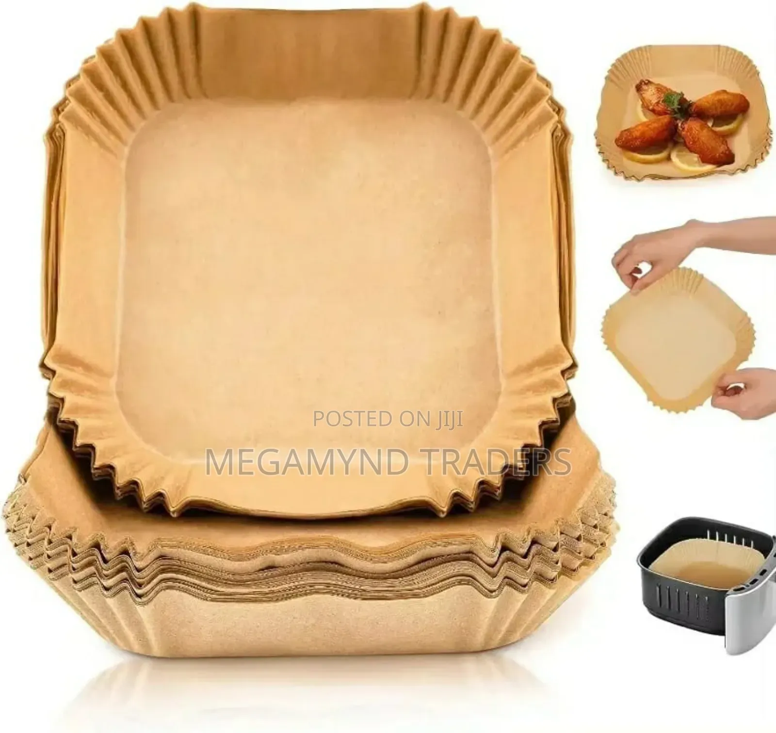Air Fryer Disposable Paper 25pc/Air Fryer Parchment Paper