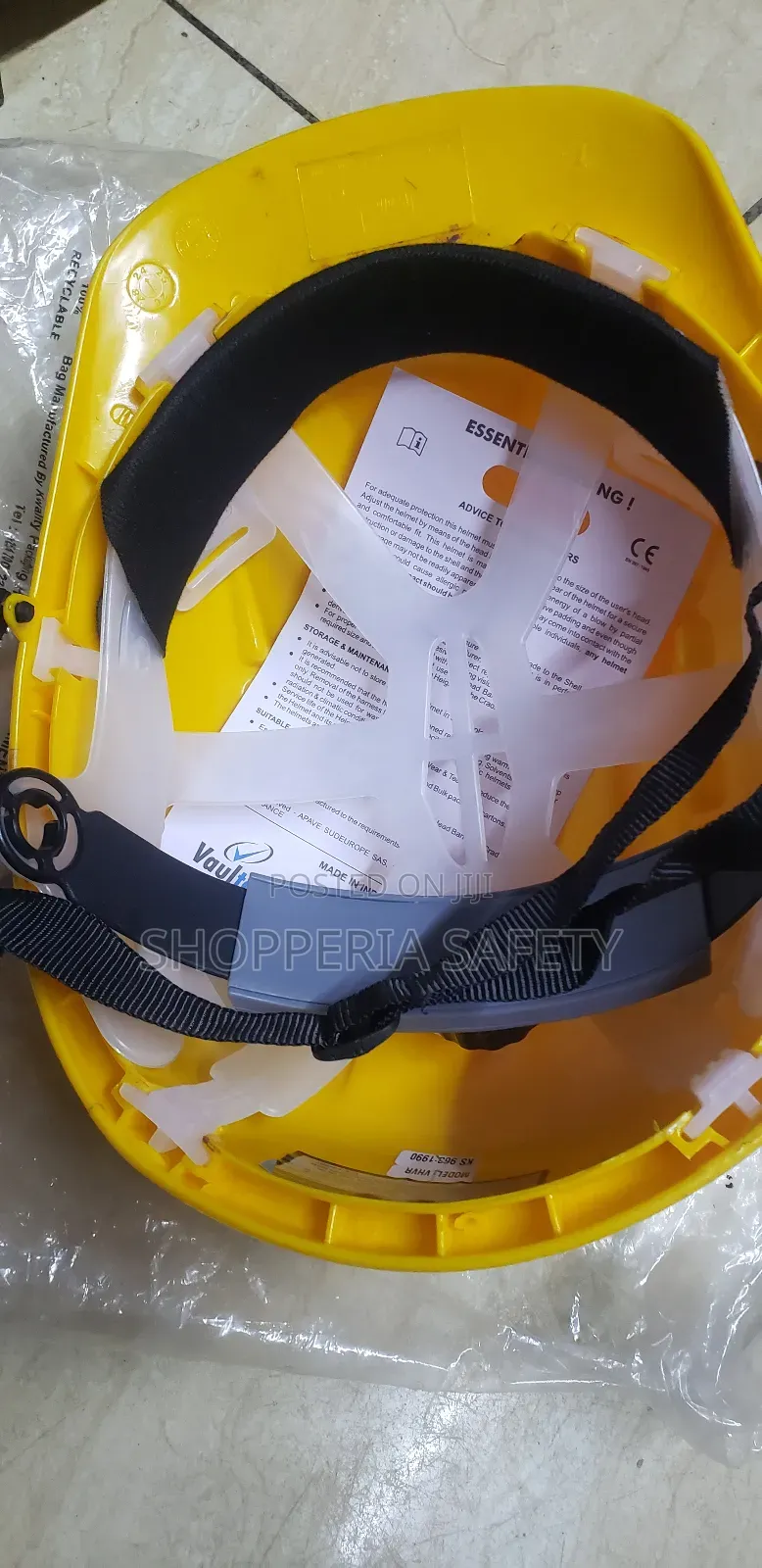 Yellow Vaultex Helmets