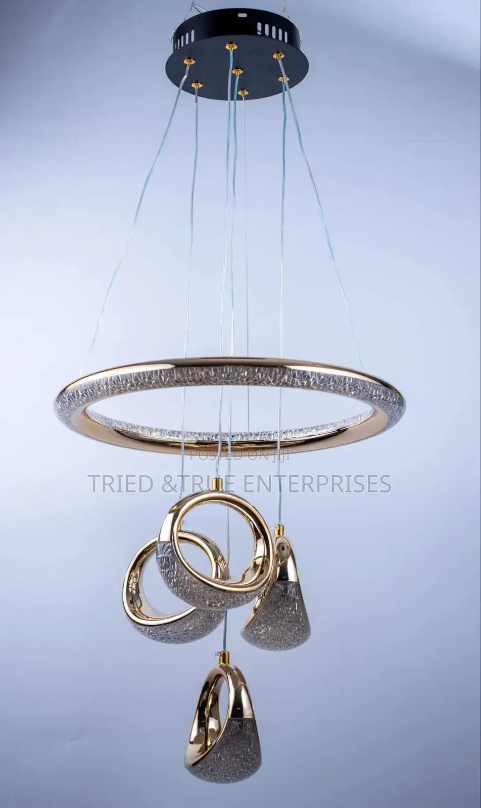 3 Color Ring Pendant Light Gv4