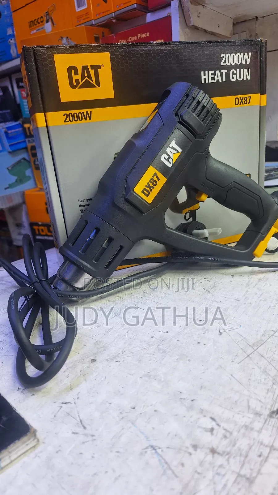 Cat Heat Gun