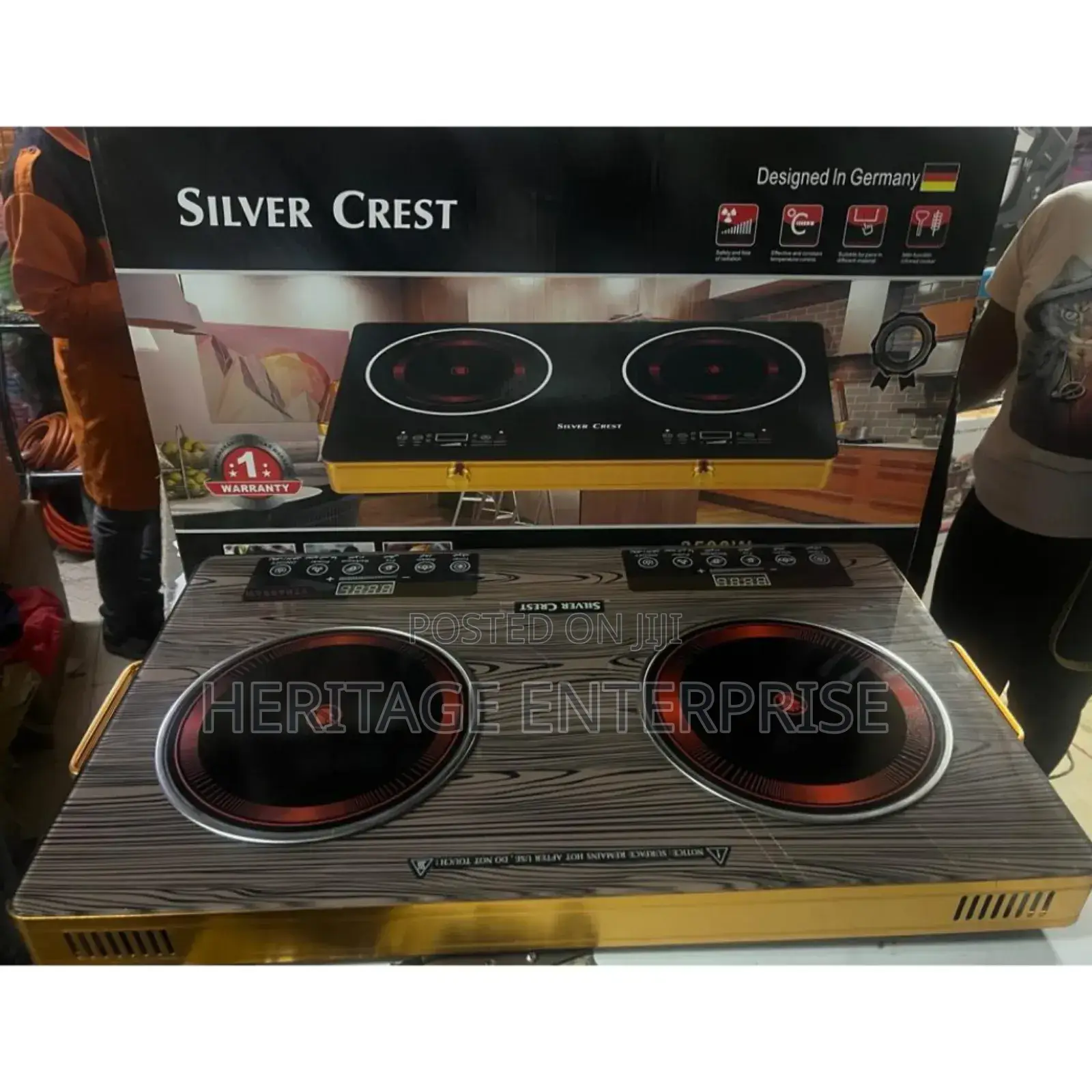 Infrared Cooker, Silver Crest Double Cooker