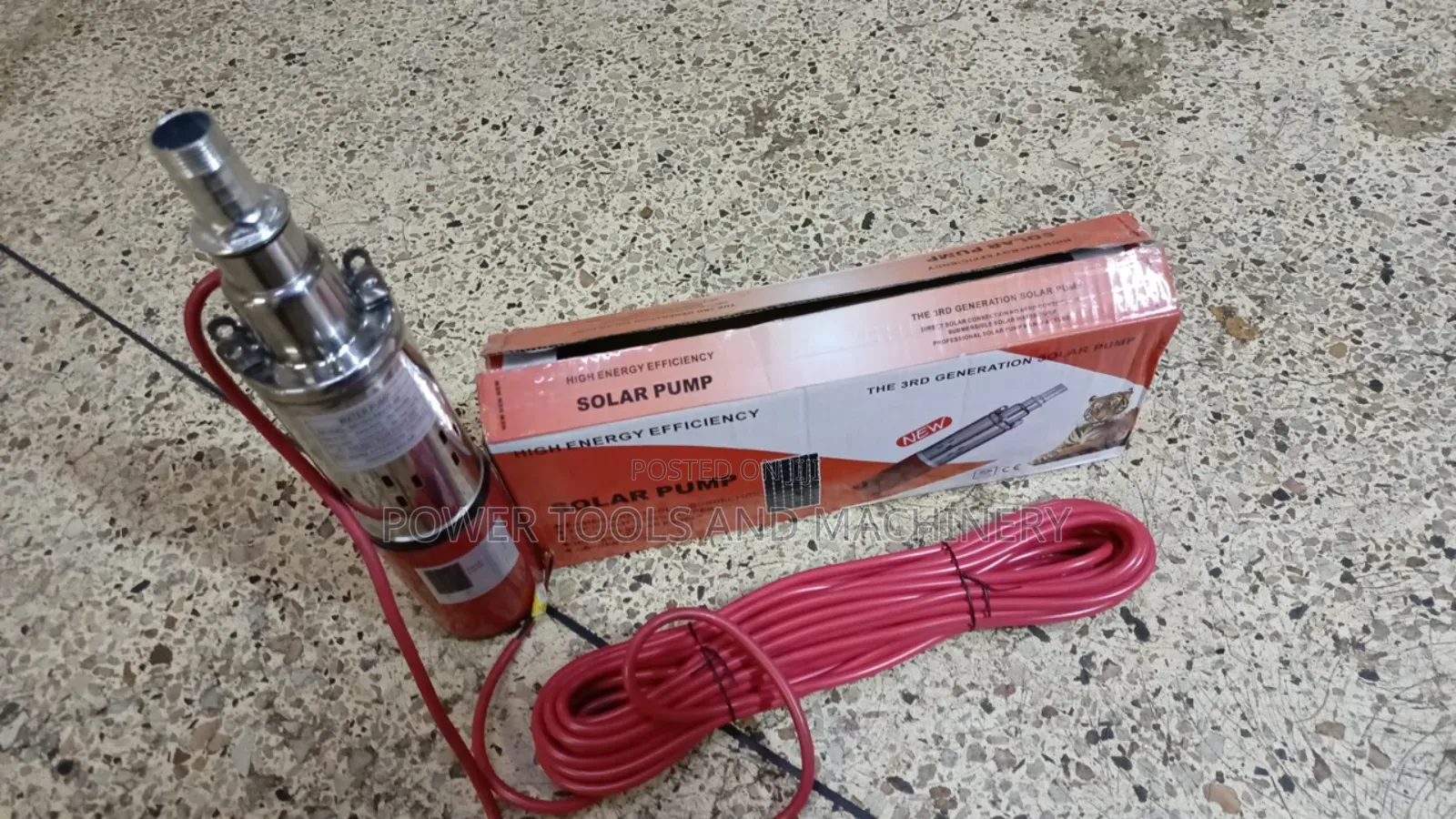 Solar Submersible Water Pump 50m Head