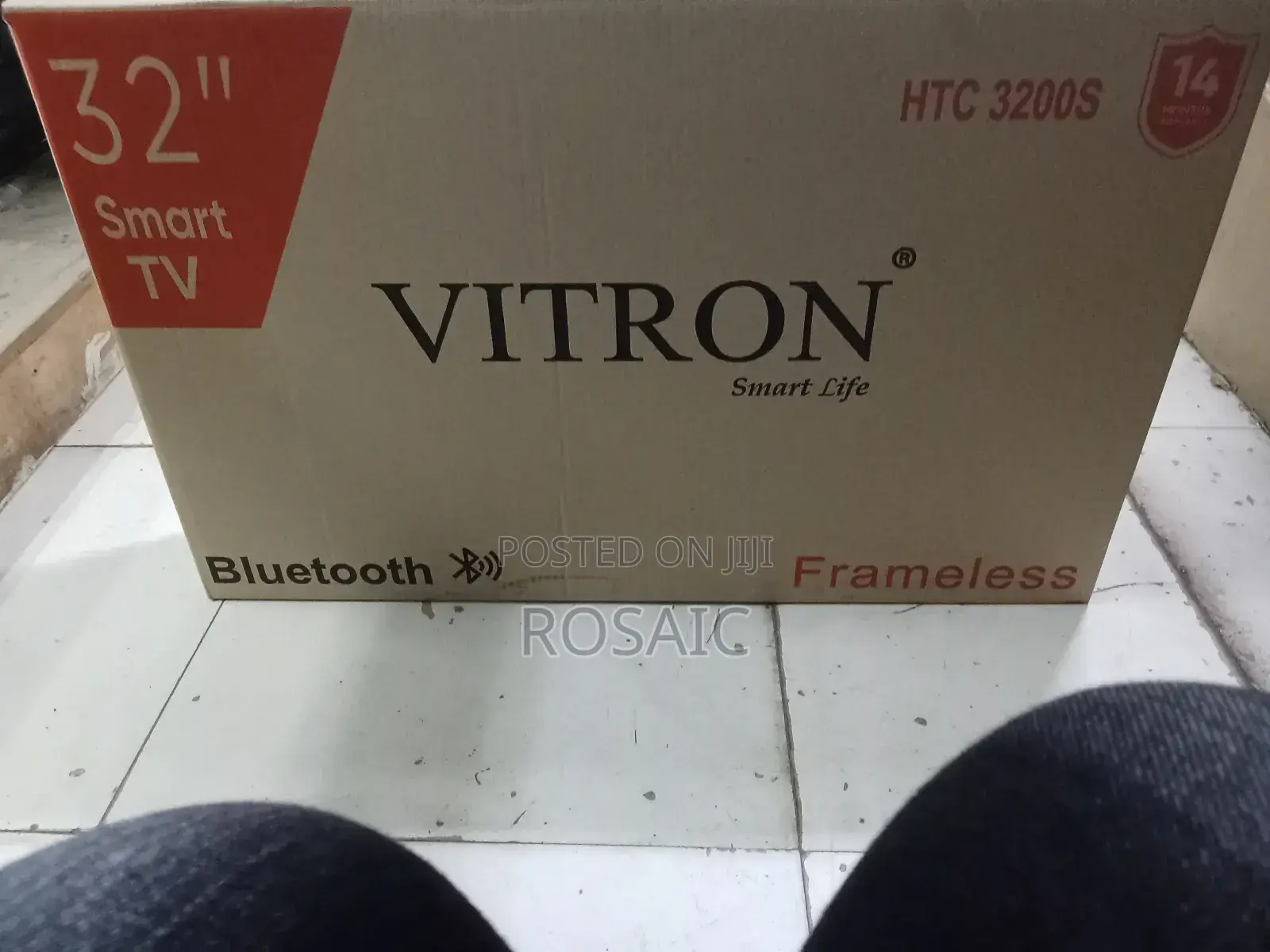 Vitron 32 Smart Tv Frameless With Bluetooth