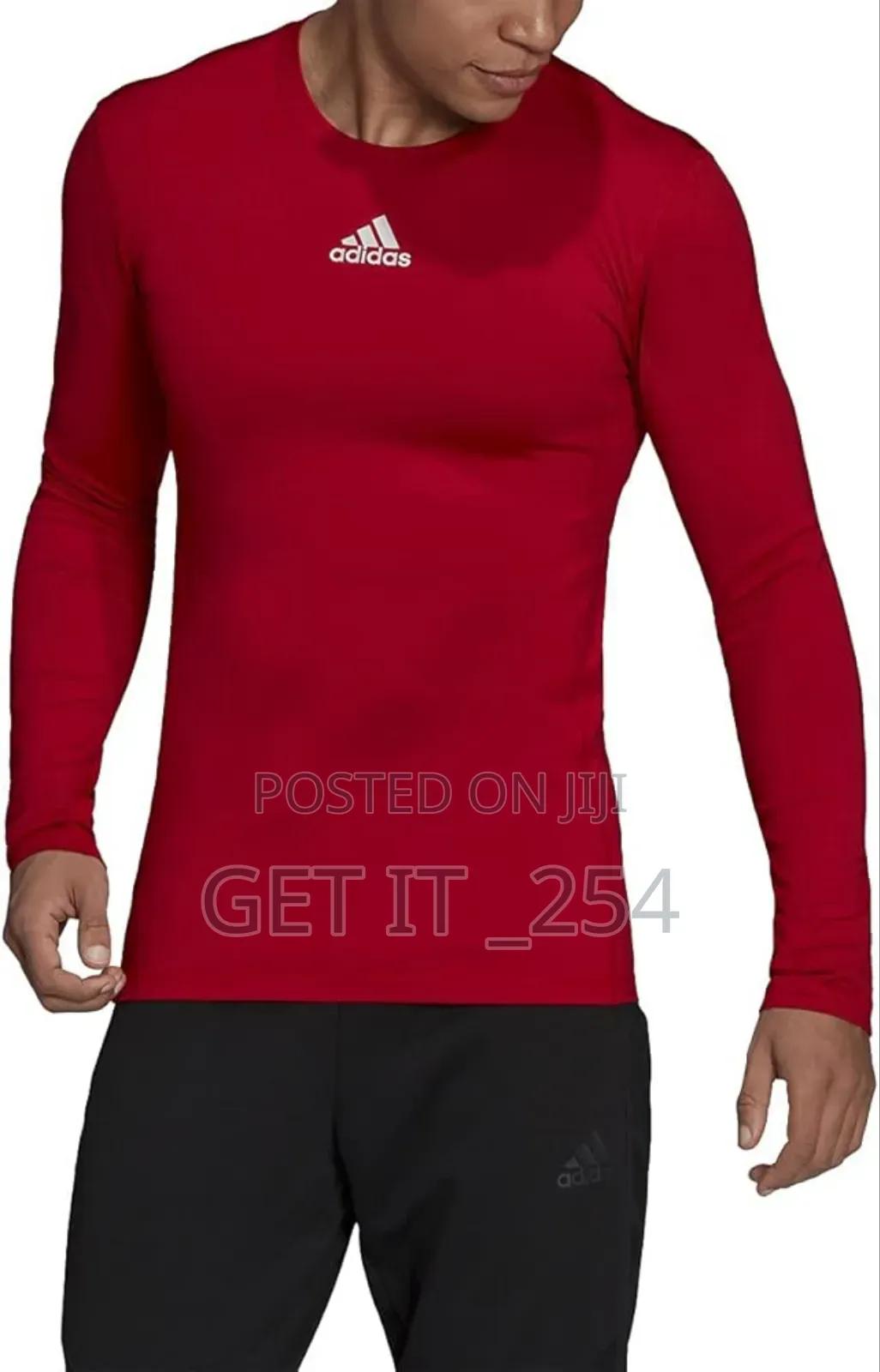 Compression Training T-Shirt Long Sleeve Adidas