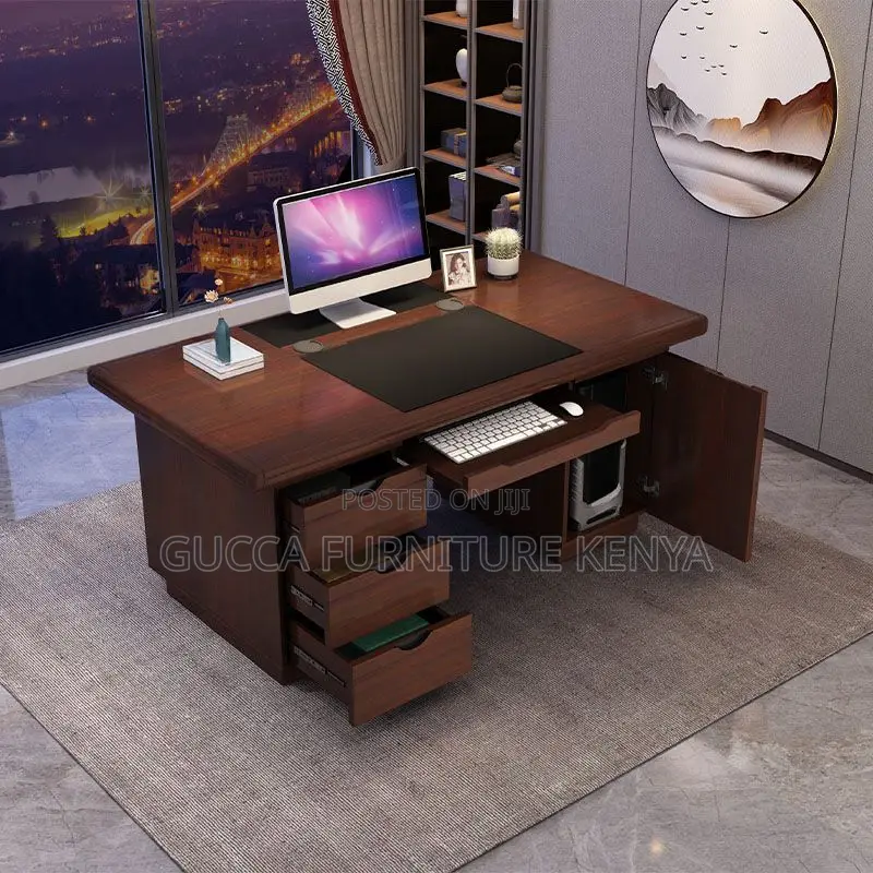 Office Tables:1400mm Executive Home/Office Study Desk