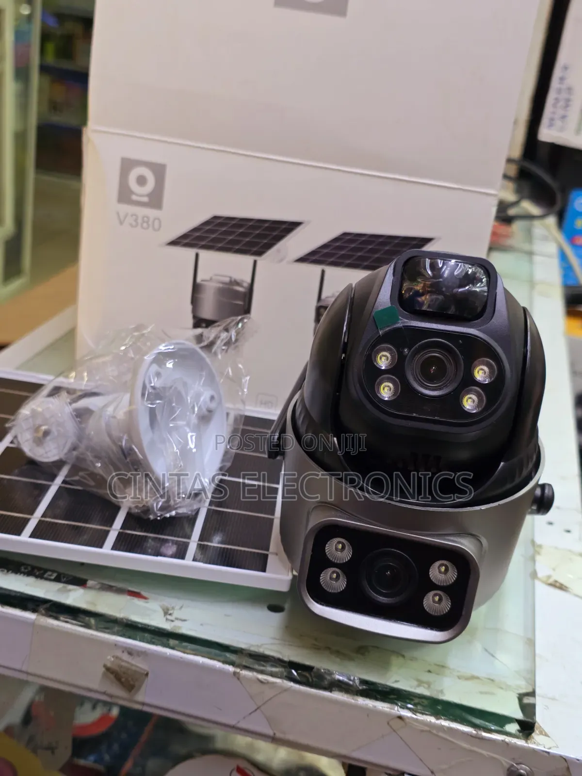 Solar Camera With 4g Slot for Sim Card