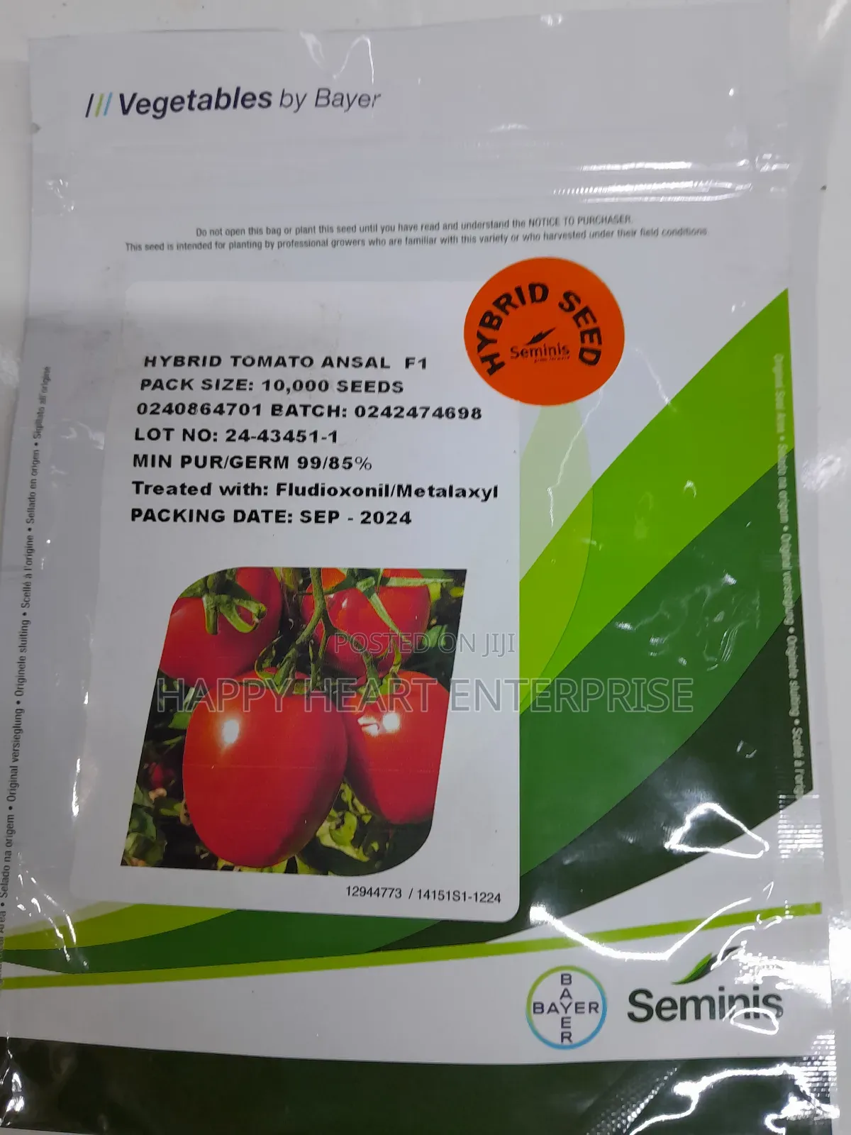 Tomato Ansal 10,000 Seeds