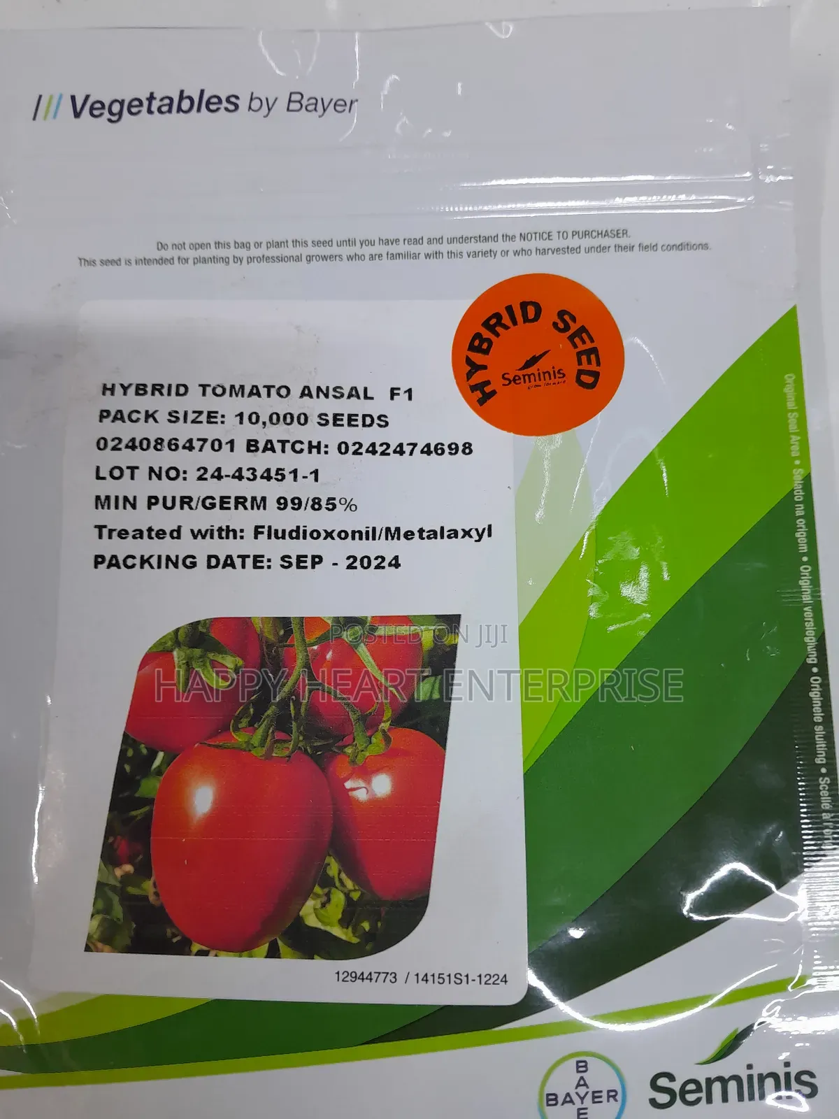 Tomato Ansal 10,000 Seeds