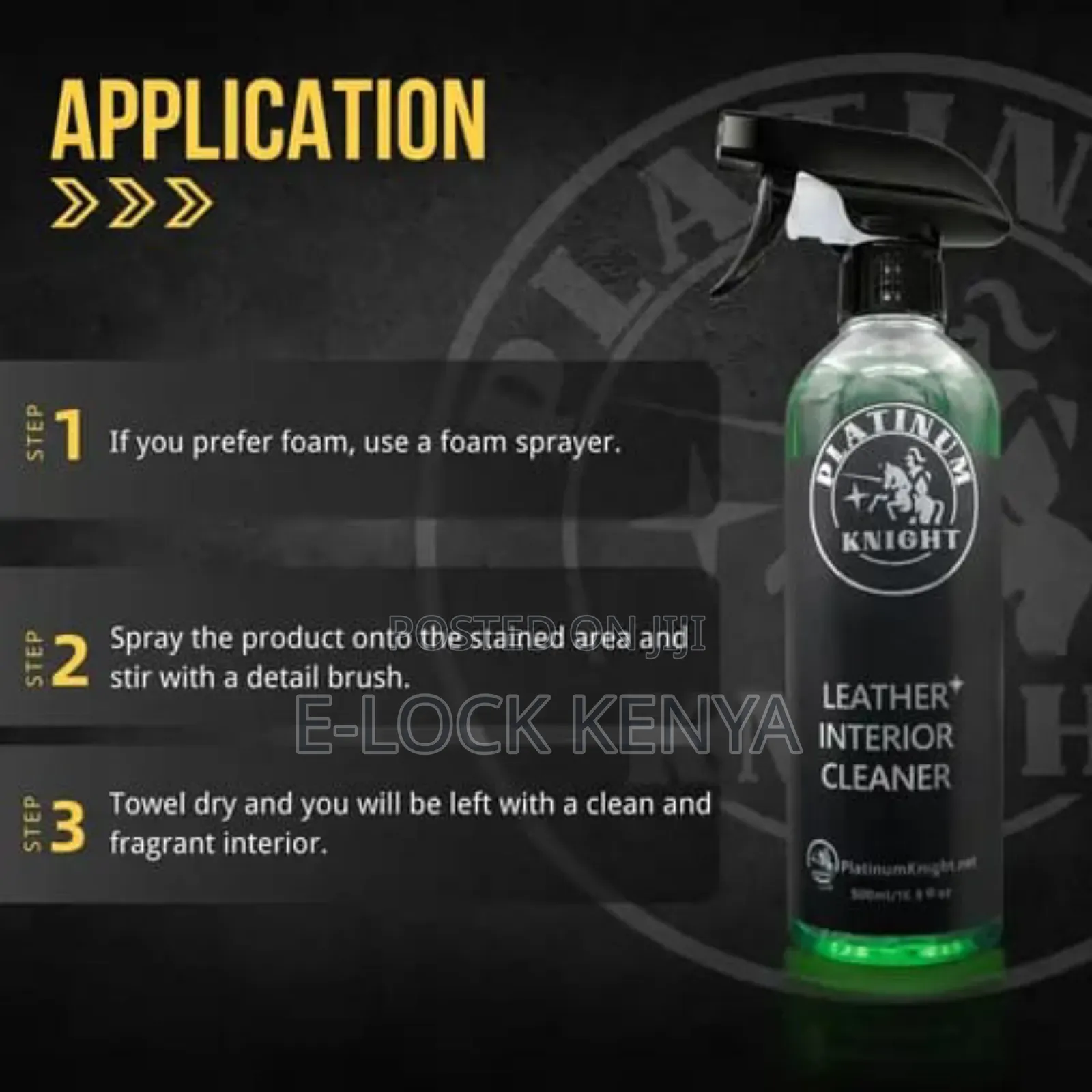 Leather Car Interior Foam Cleaner/Spray