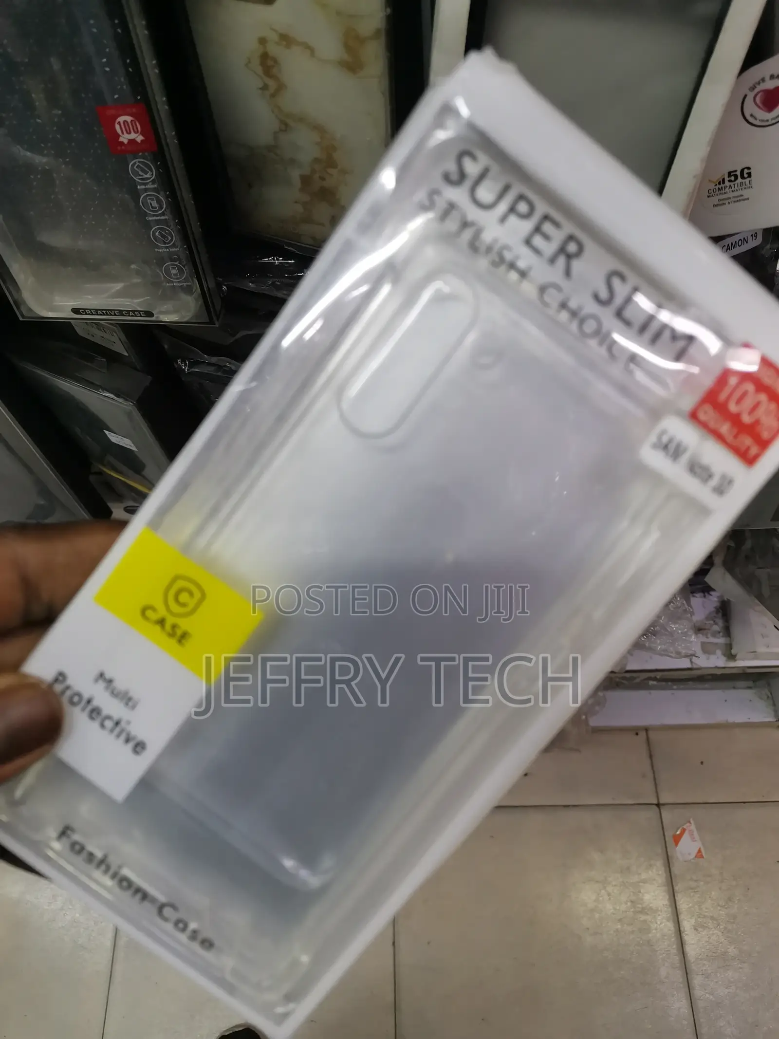 Clear Transparent Phone Cover for Galaxy Note 20