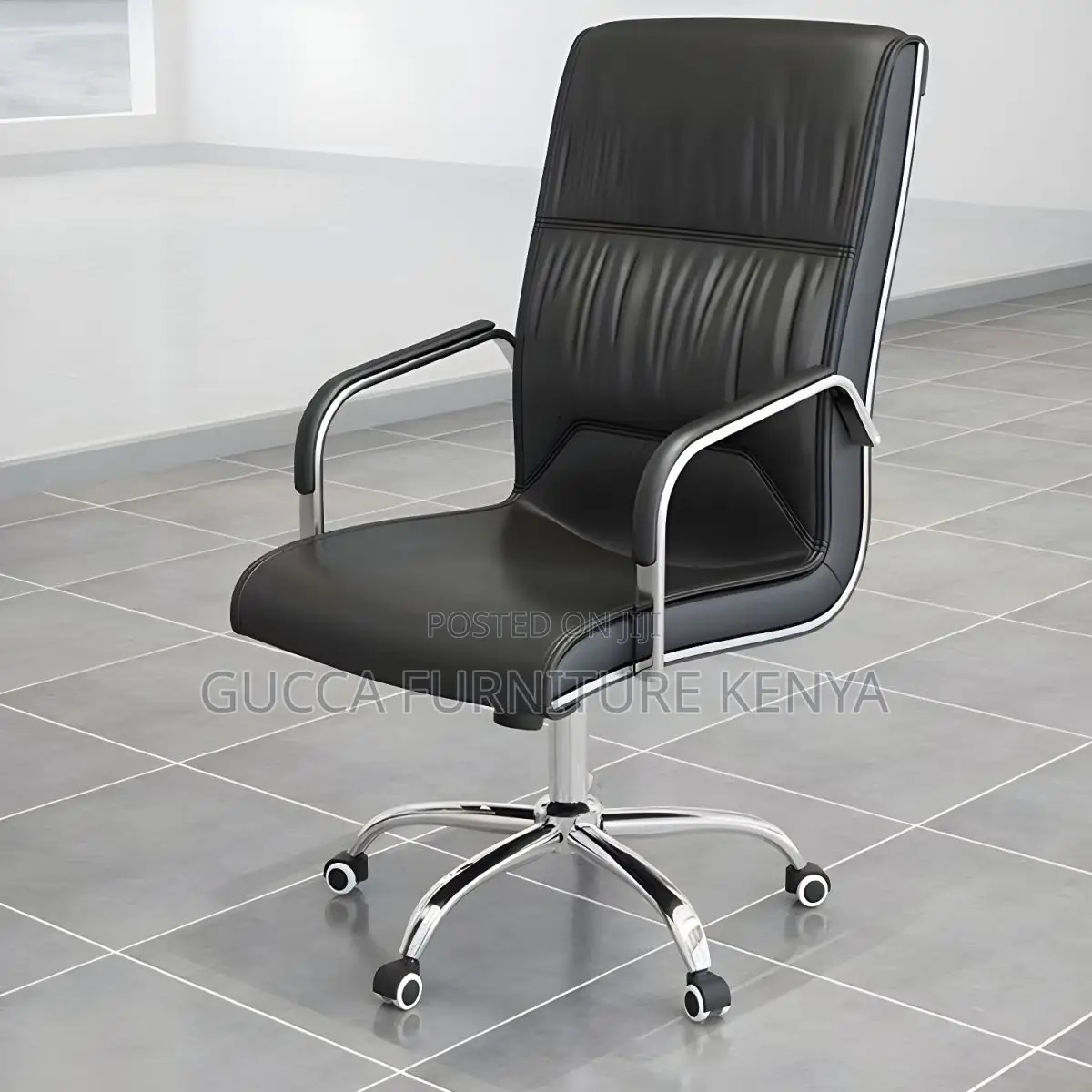 Office Chairs: Managers Executive Leather Office Seat