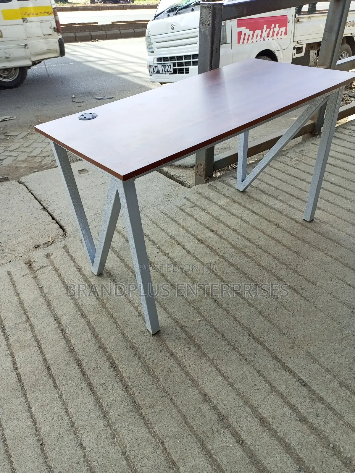 Metallic Stand Desk