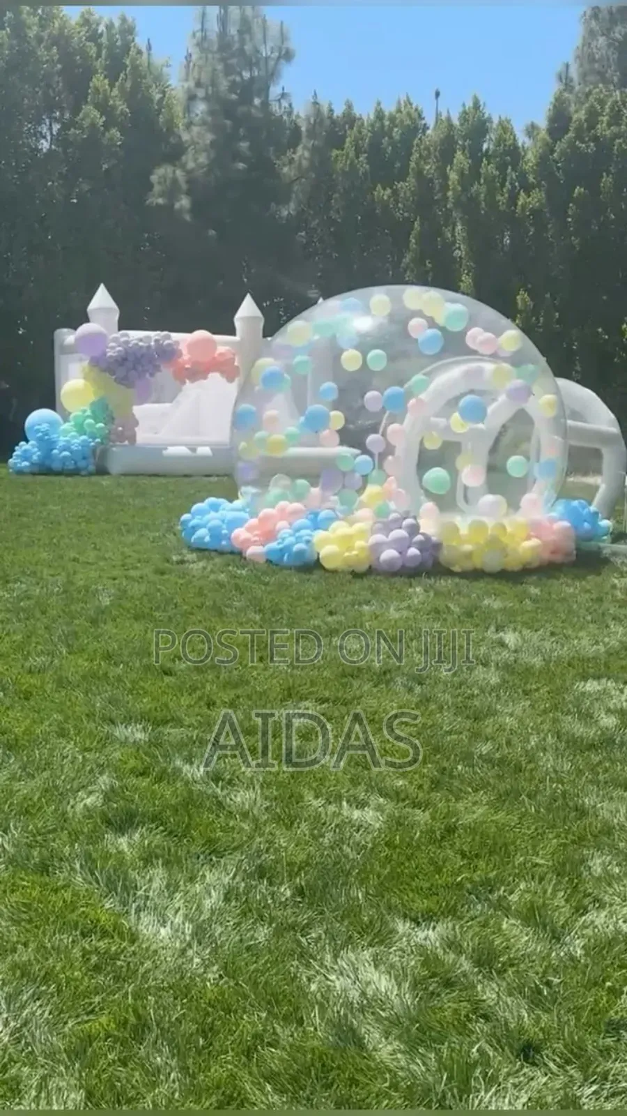 Beautiful Inflatable Bubble House for Hire