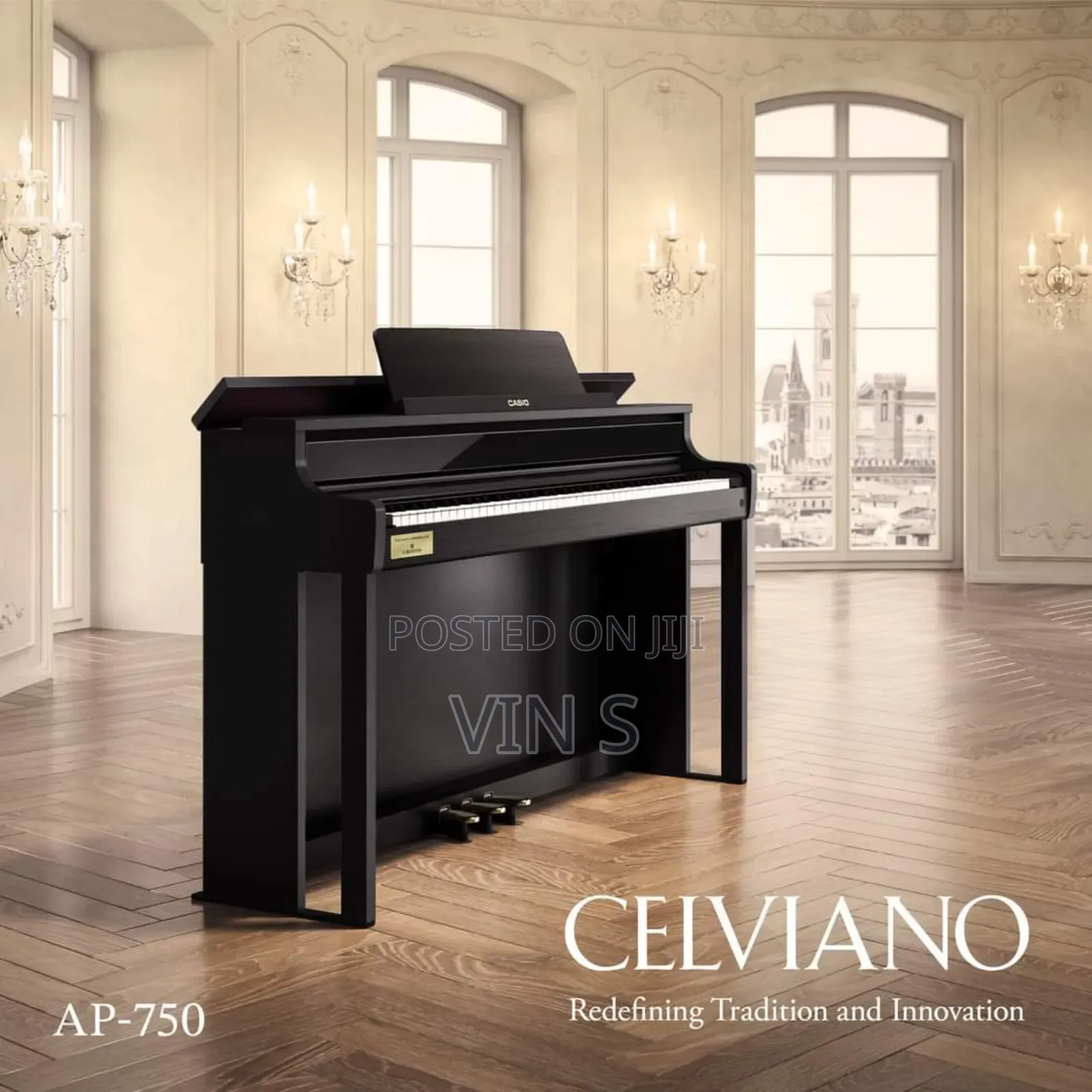 Grand Pianos/Digital Hybrid Pianos/Casio Ap-750