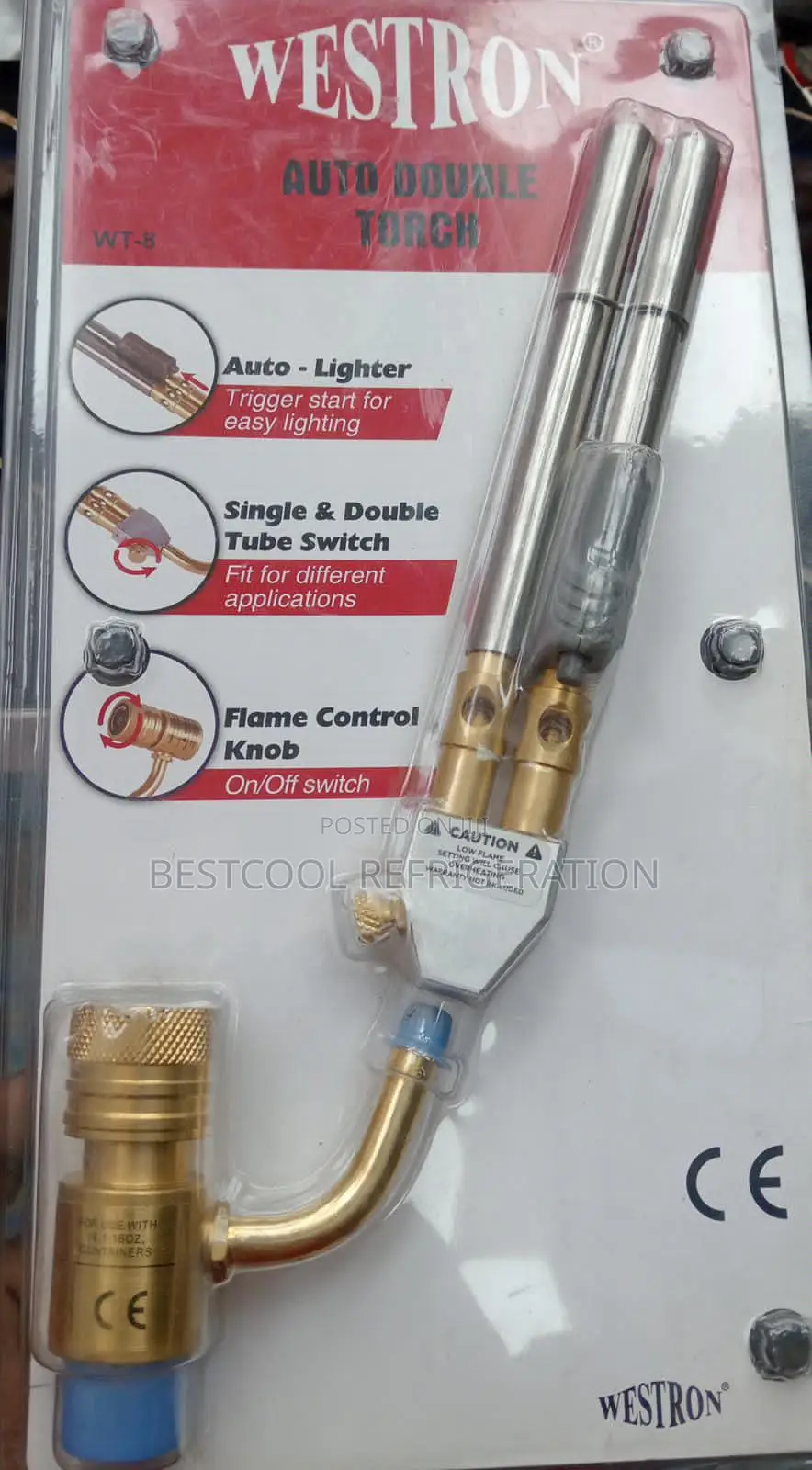 Double Nozzle Map Torch