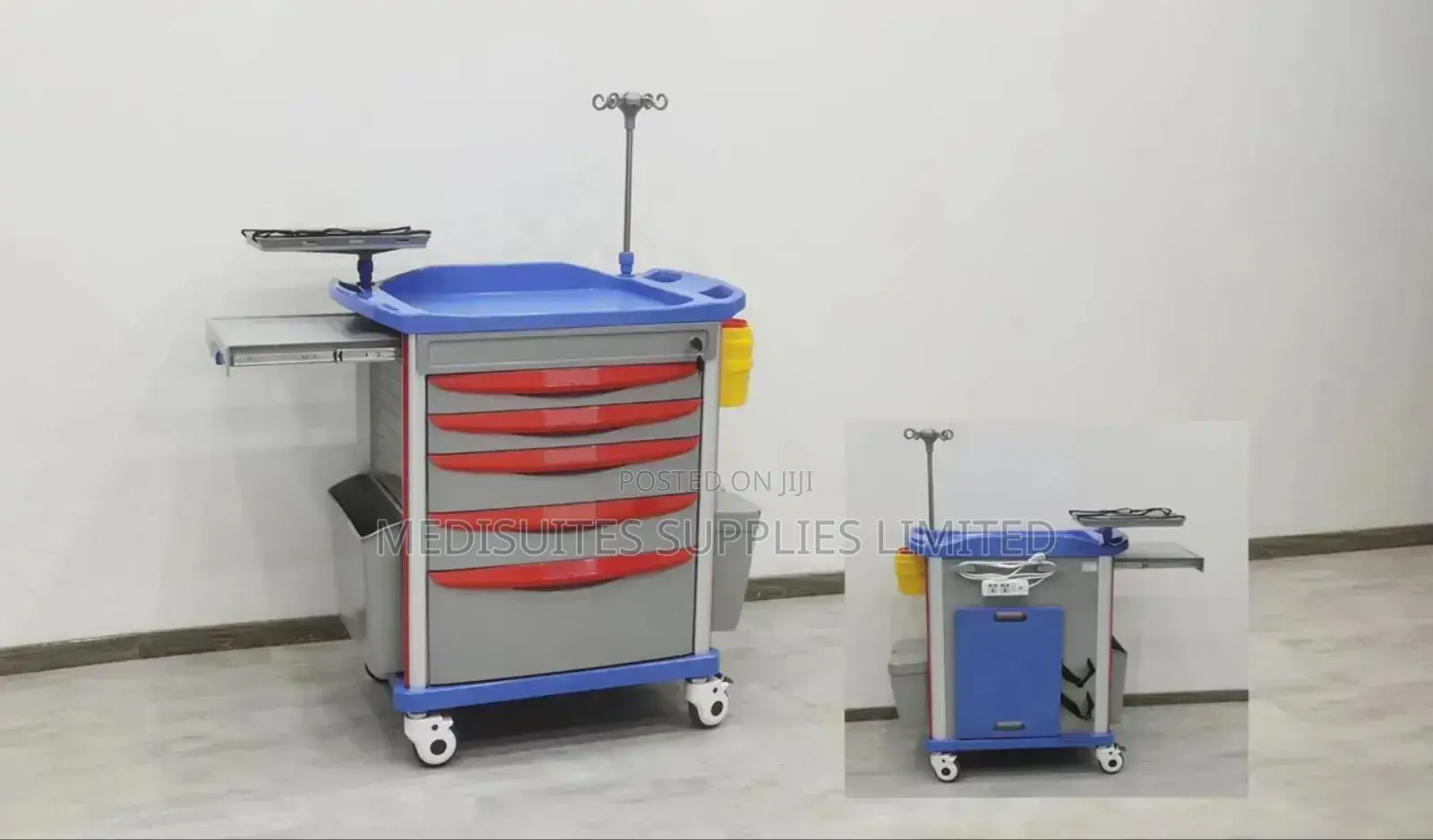 Drug Trolley/ Emergency/ Crash Cart.