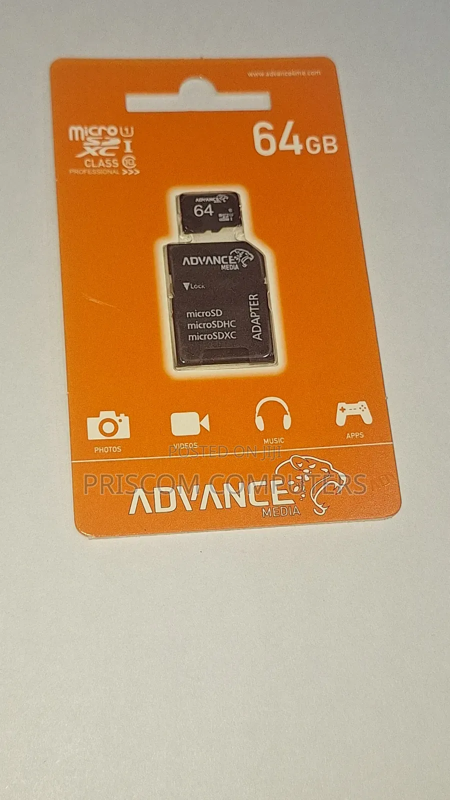 64gb Advance Microsd Memory Card With Reader