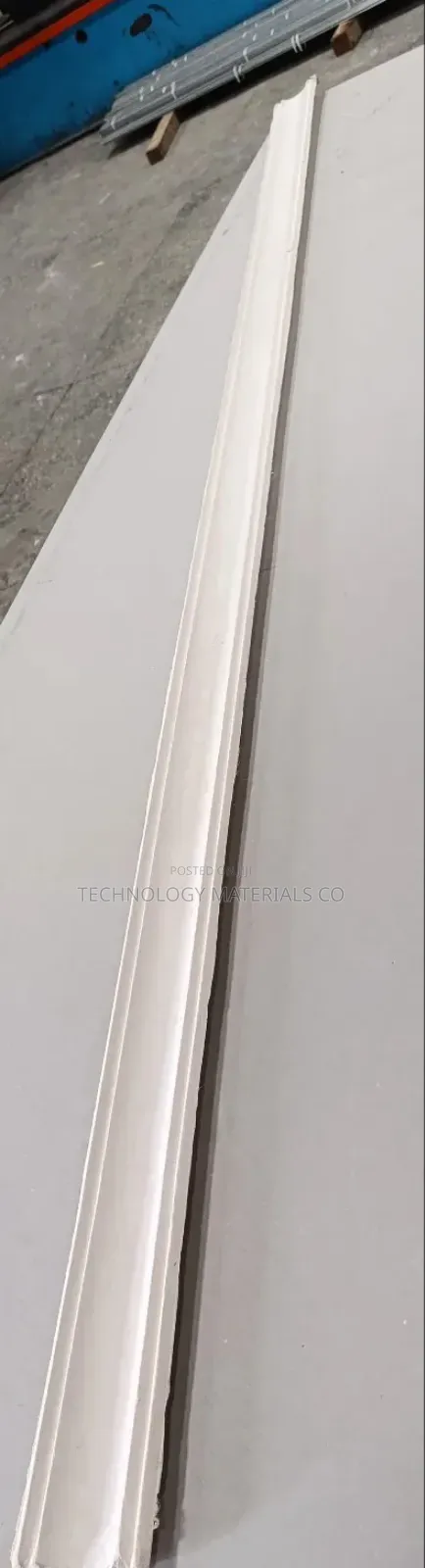 Gypsum Cornices (Plain Design), 4 Inches.