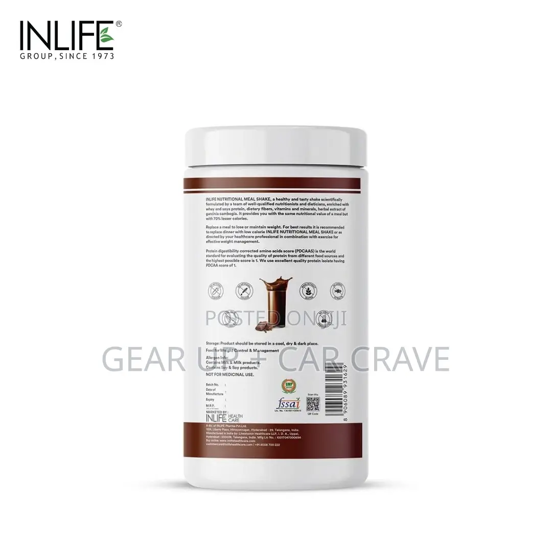 Inlife Nutritional Protein Milk Shake