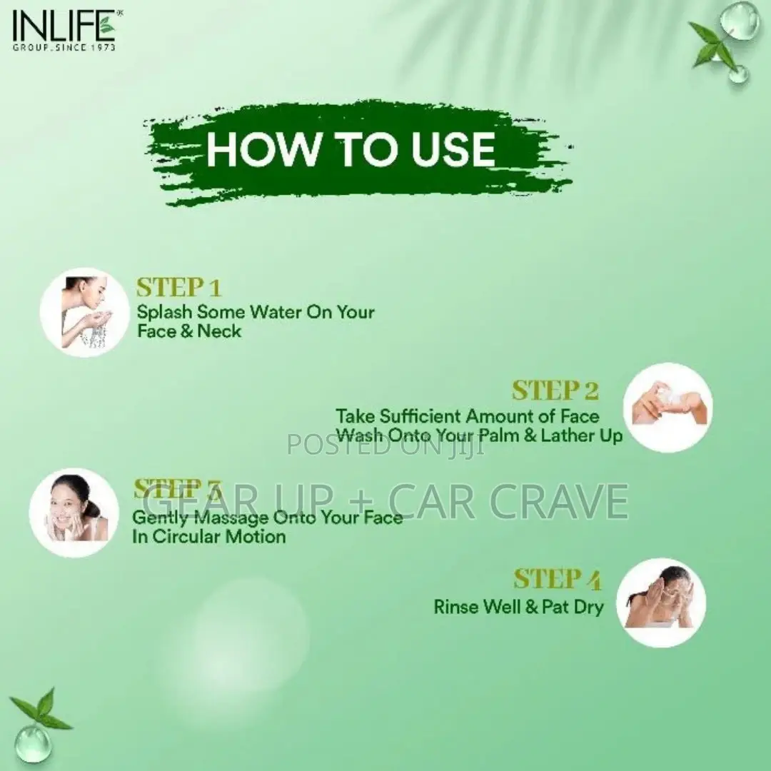 Inlife Anti Acne Face Wash