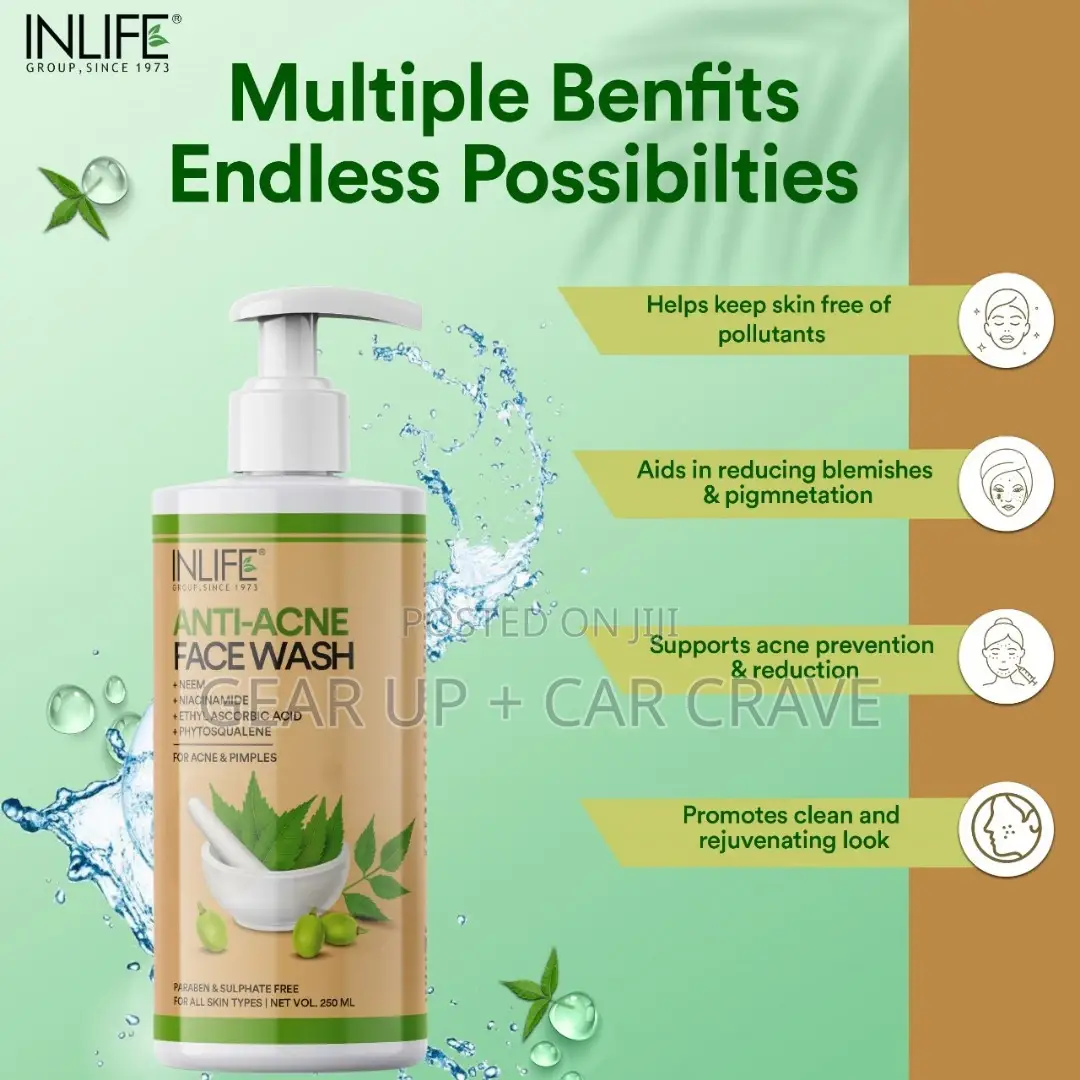 Inlife Anti Acne Face Wash