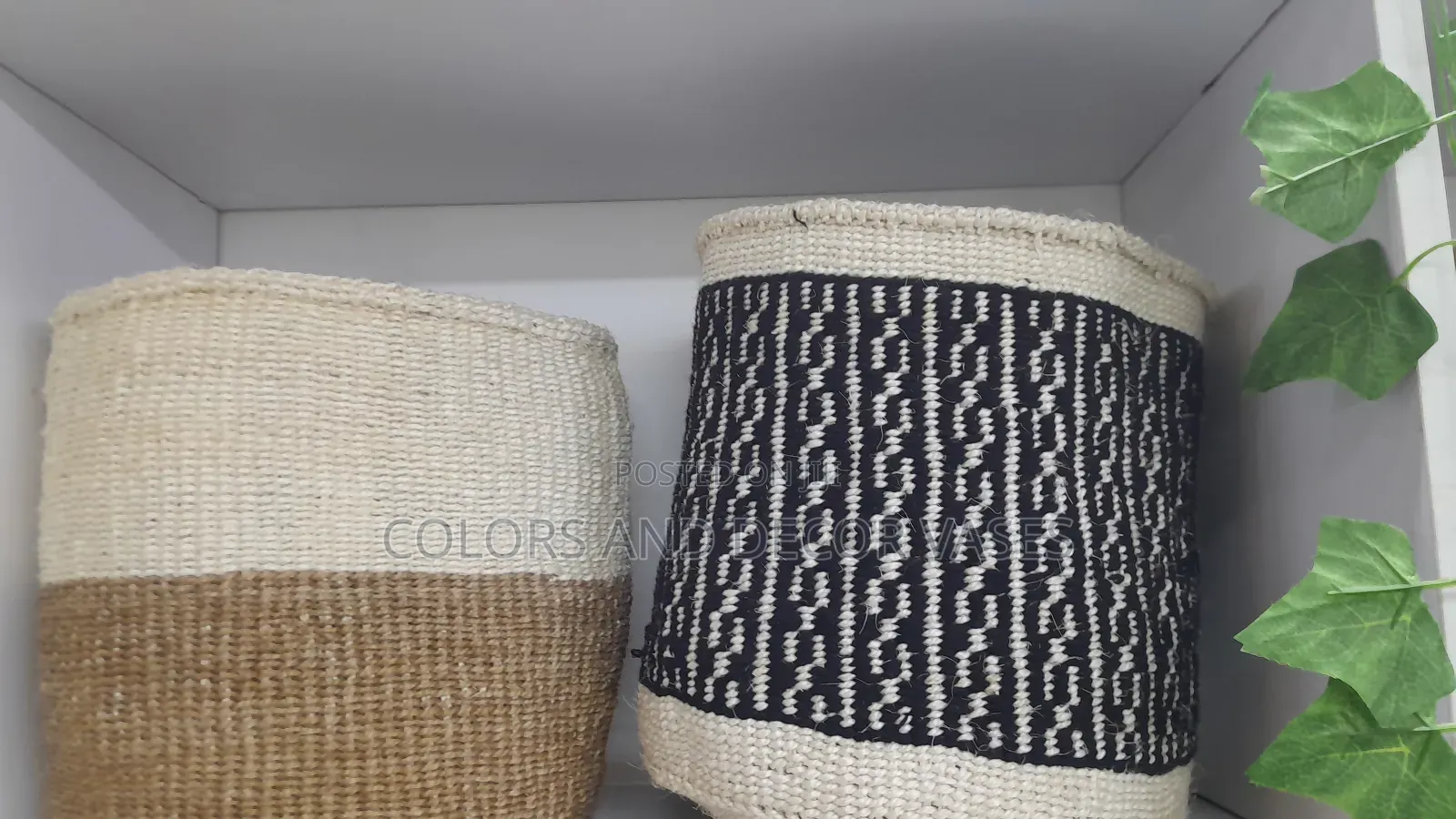 Theme Up Your Home With Sisal Baskets