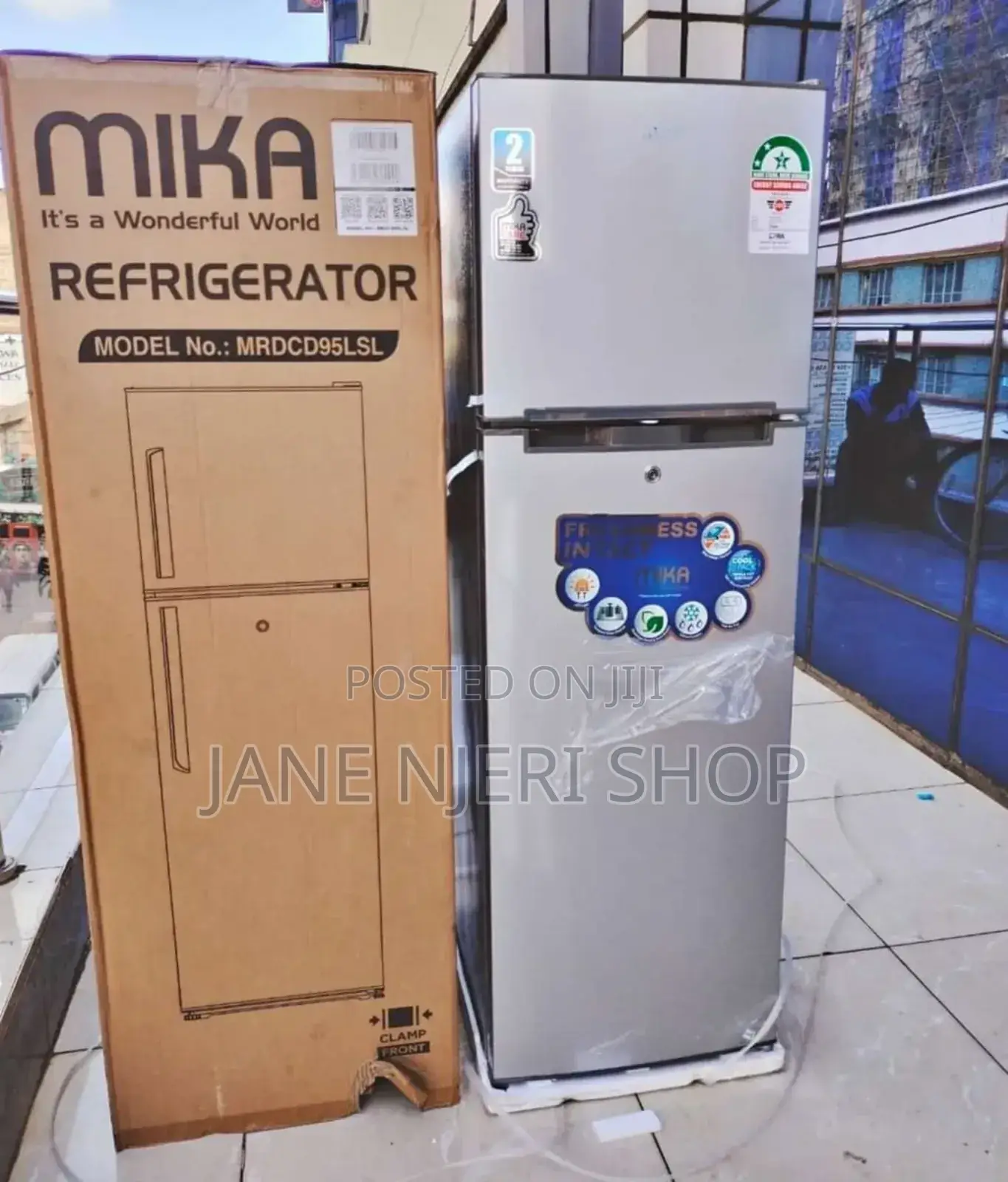 High Quality Mika 168litres Fridge