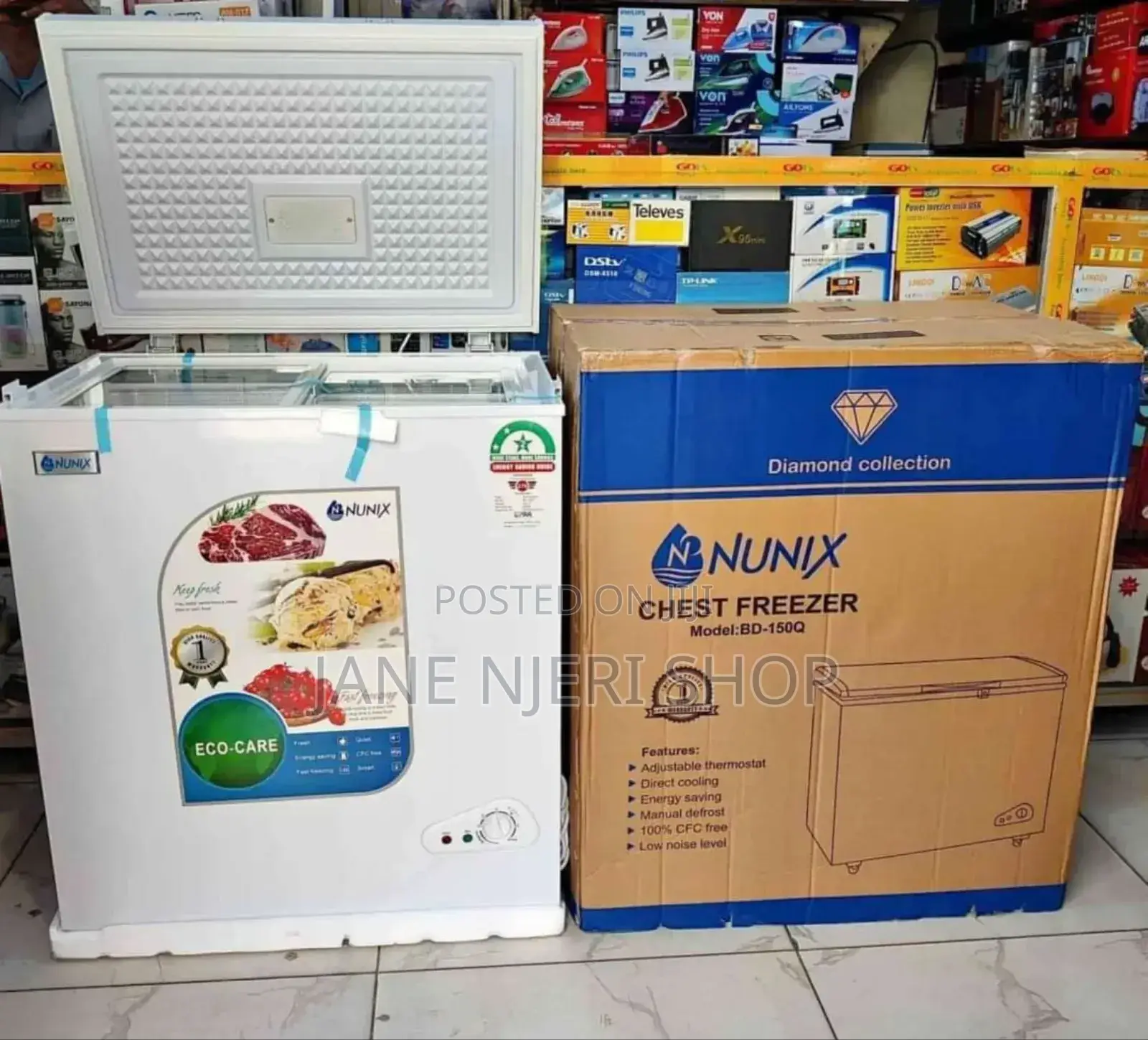 Affordable 150litres Nunix Freezer