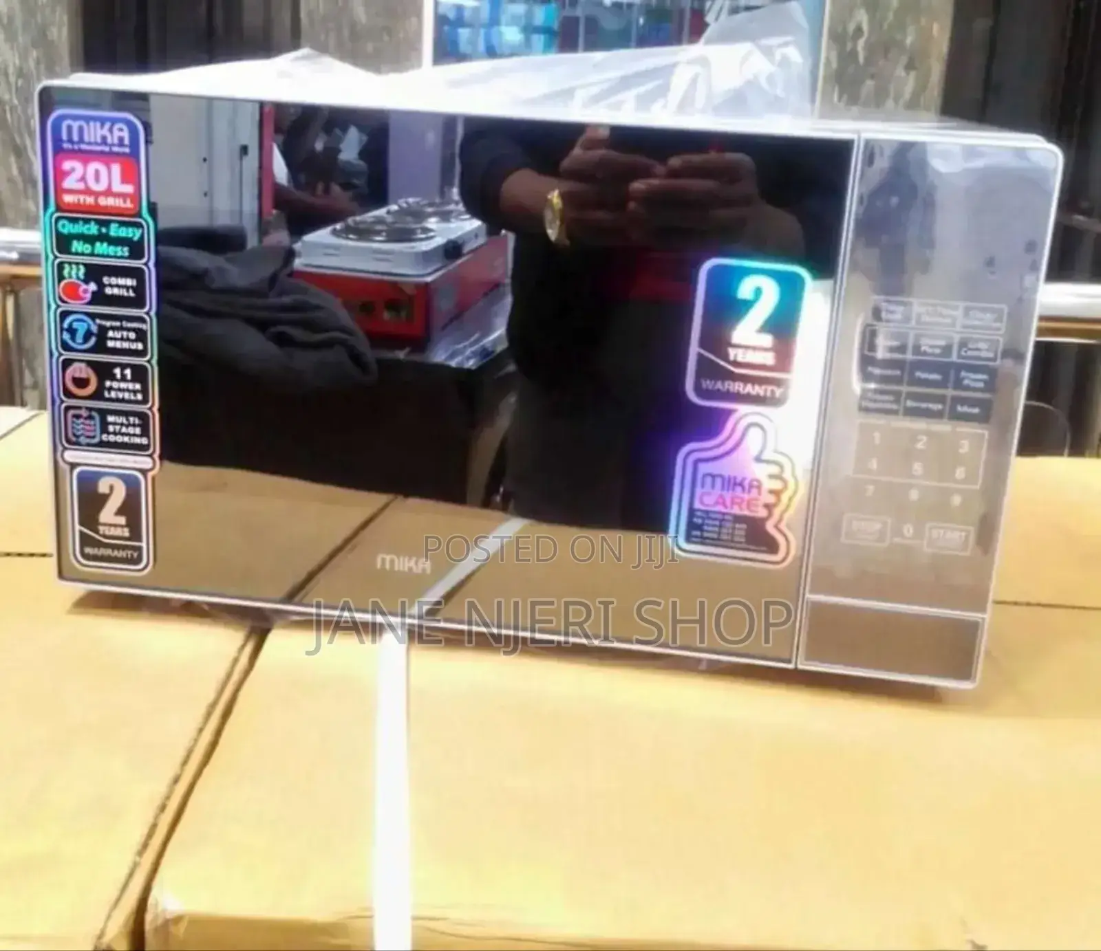 Affordable Mika Digital Microwave With Grill