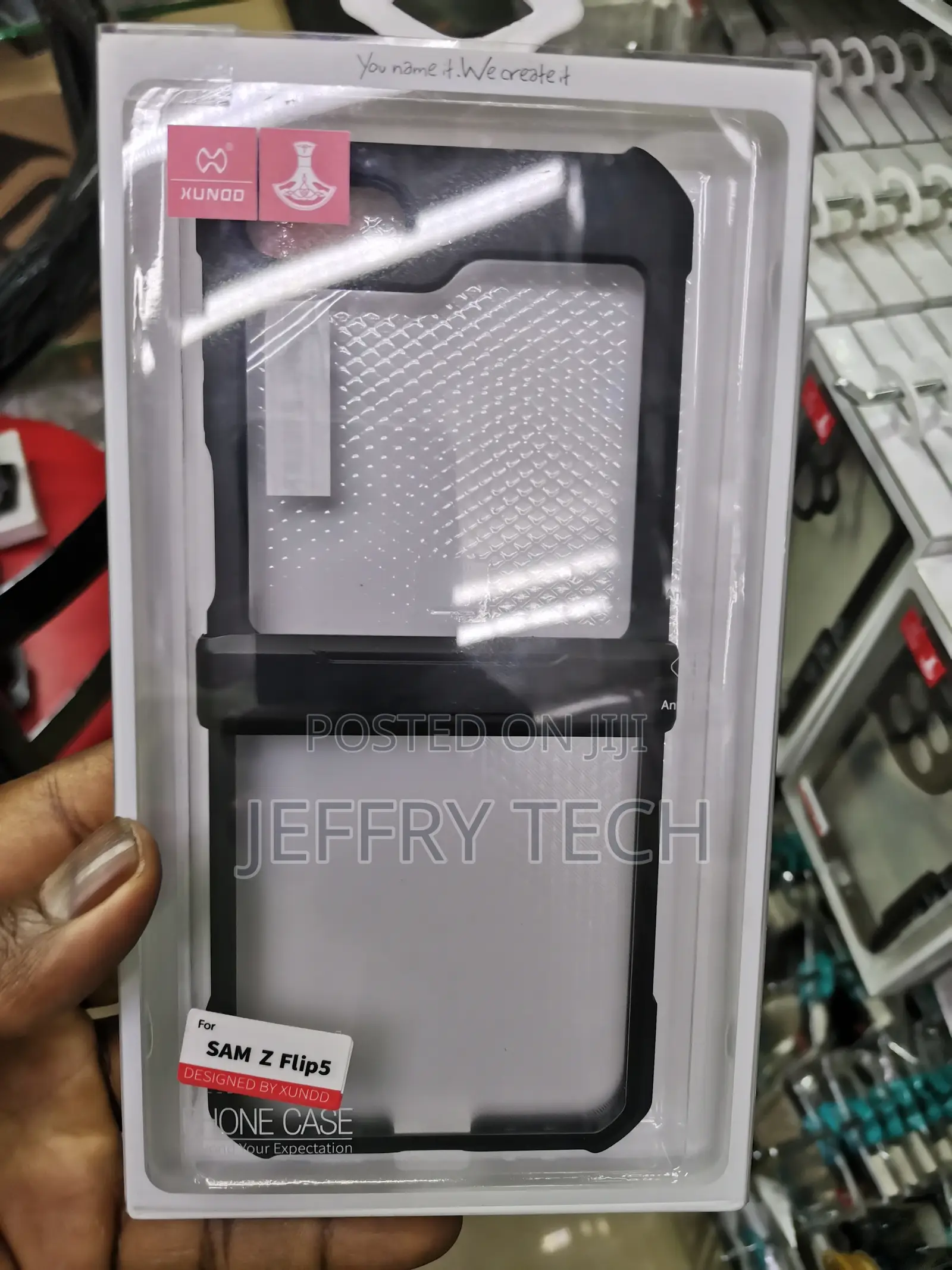 XUNDD Protective Case for Samsung Galaxy Z Flip 5