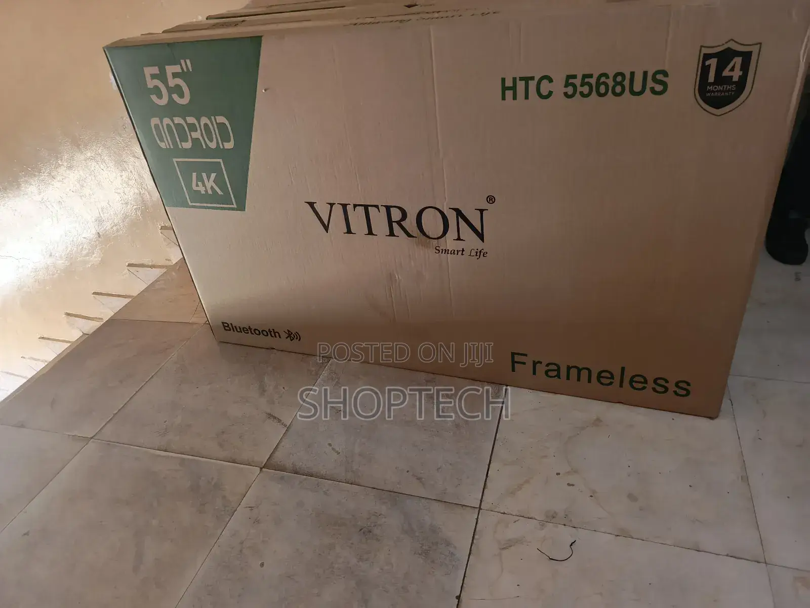 Vitron 55" Android Smart Android Frameless With Bt