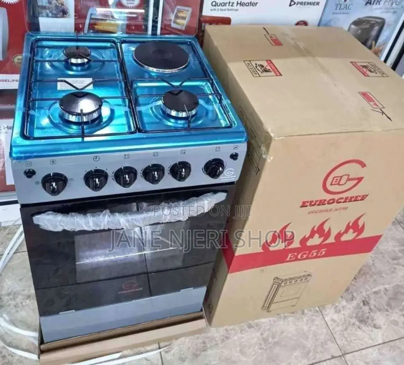 Brand New Eurochef Full Gas Cooker