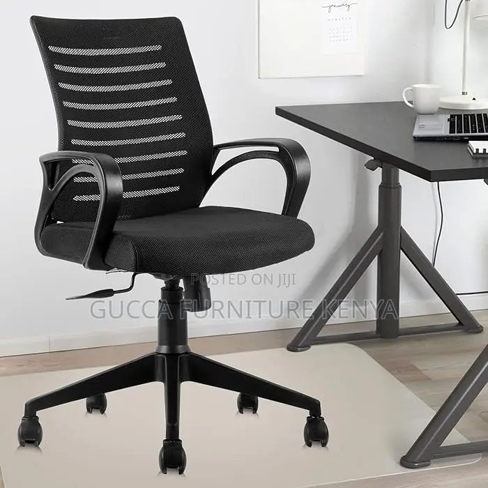 Office Chairs: Heavy Duty Mid Back Mesh Office Chair