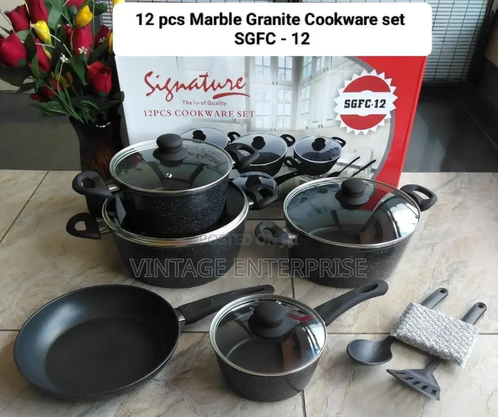*12pcs Cookware Set Signature*