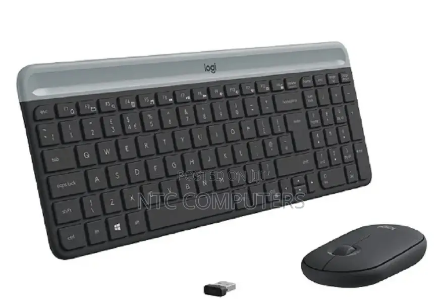 Logitech Mk470 Slim Wireless Keyboard and Mouse Combo - 920-