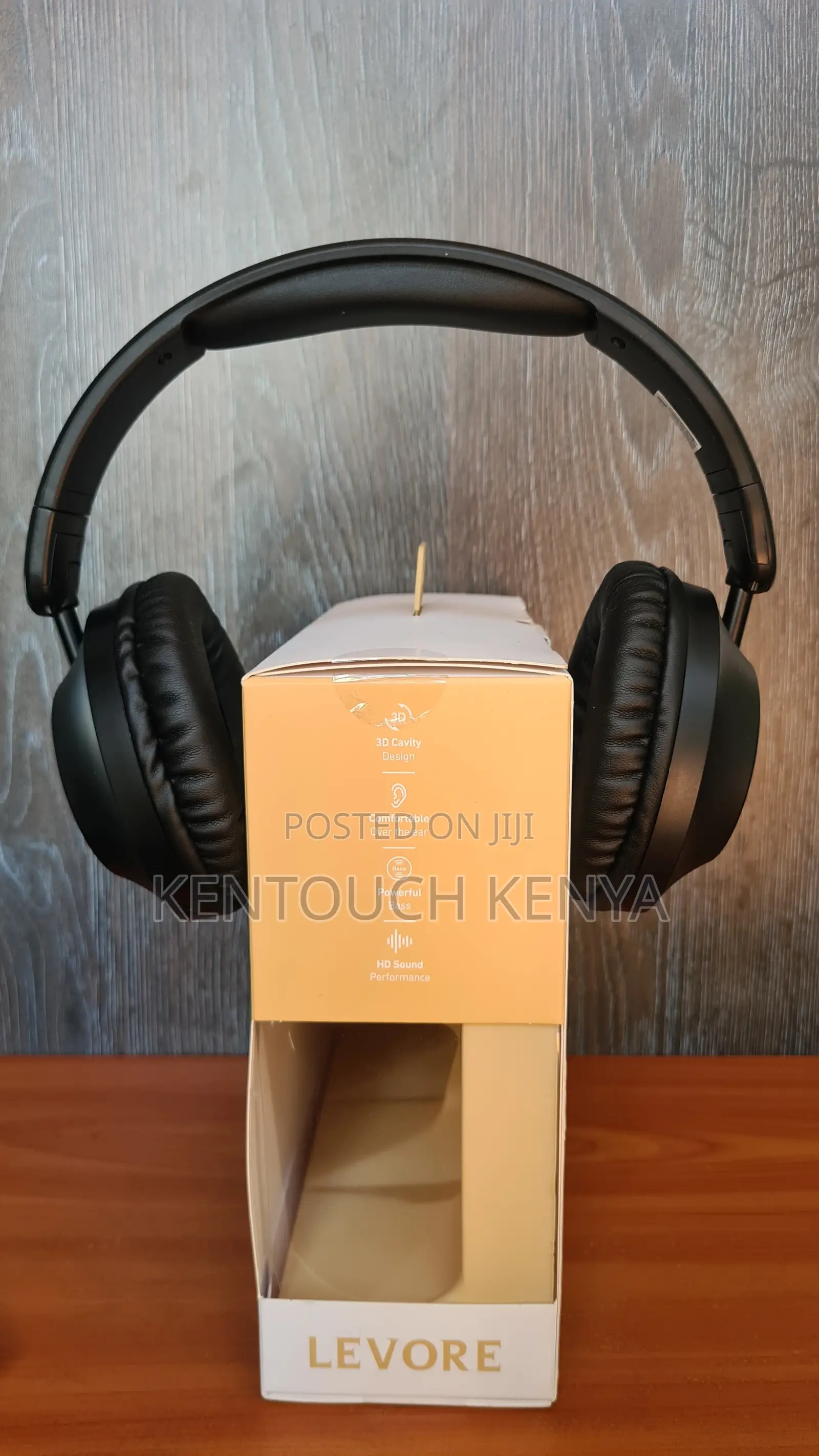 Levore Wireless Headphones Stereo Bass Sound - Lhb61-Bk