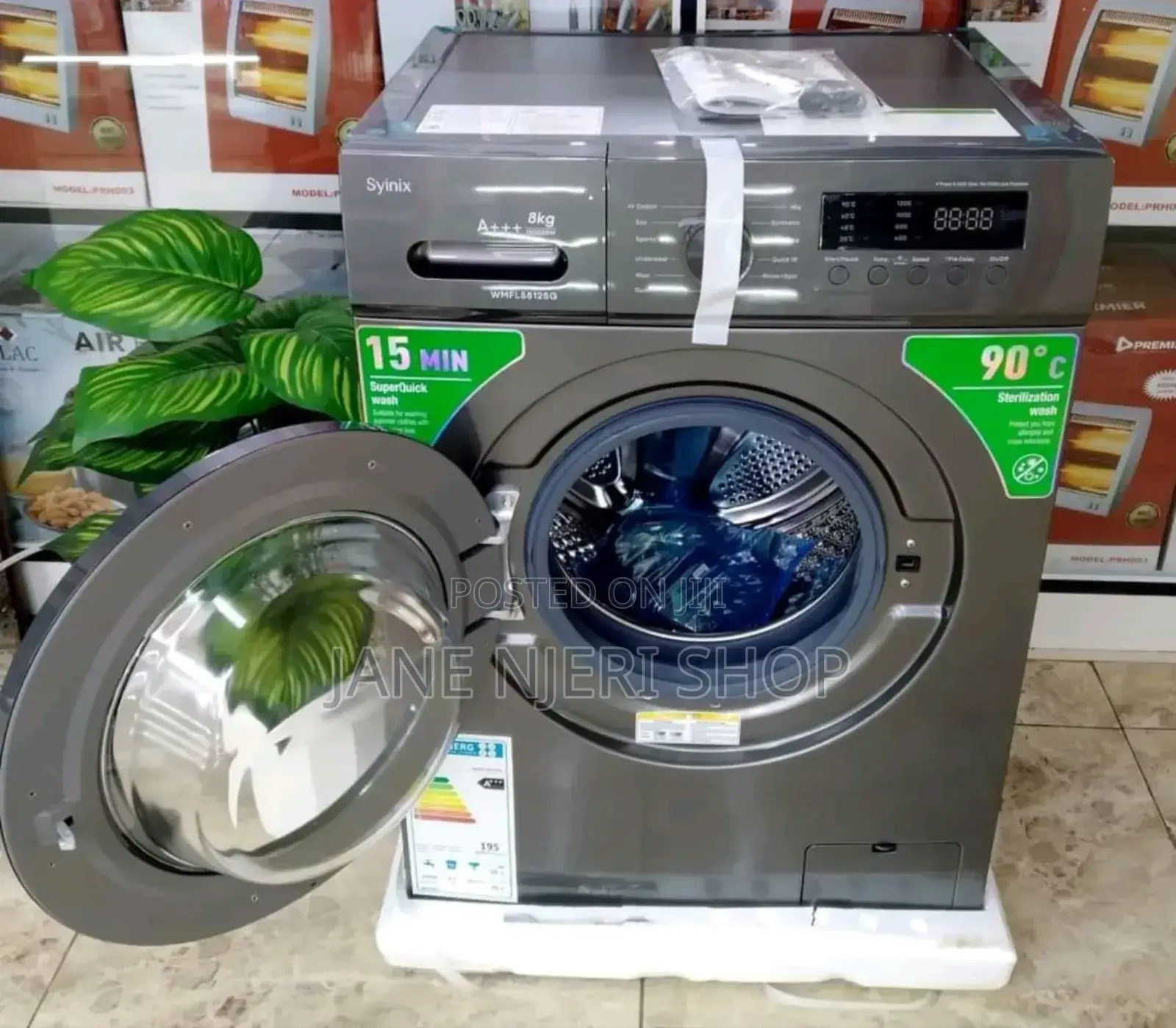 Brand New Synix 8kg Front Load Washing Machine