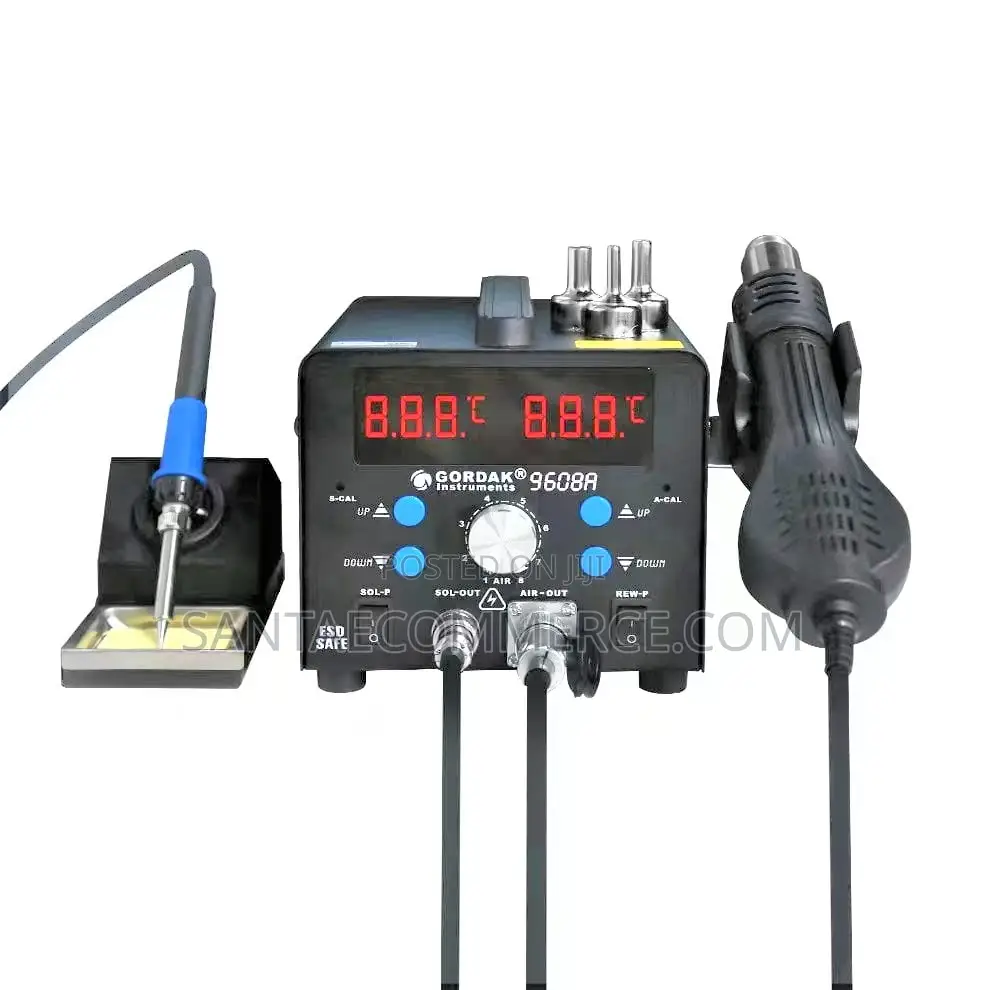 Gordak 9608A 2 in 1 1000W Hot Air SMD Rework and Soldering S