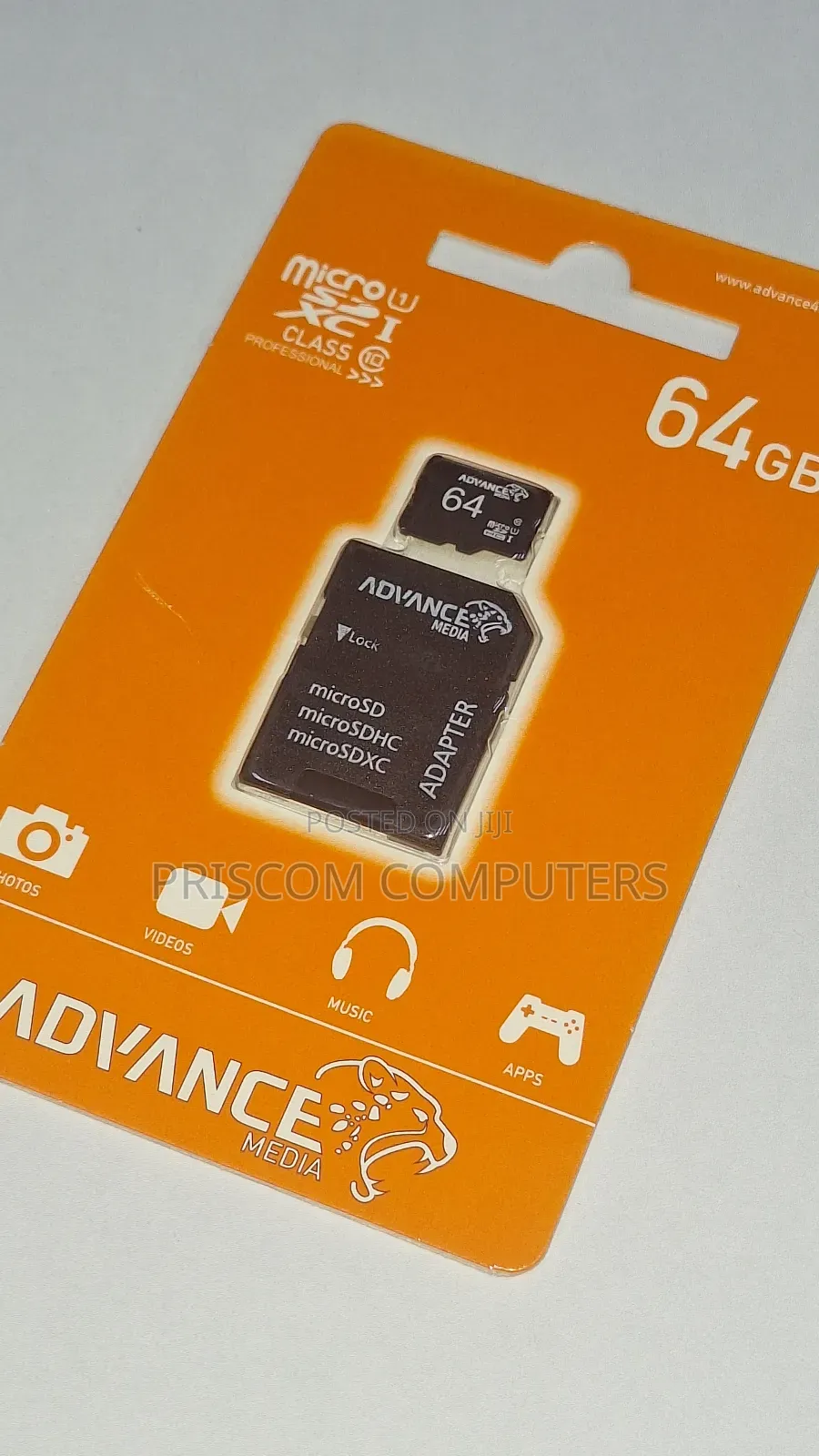 64gb Advance Microsd Memory Card With Reader